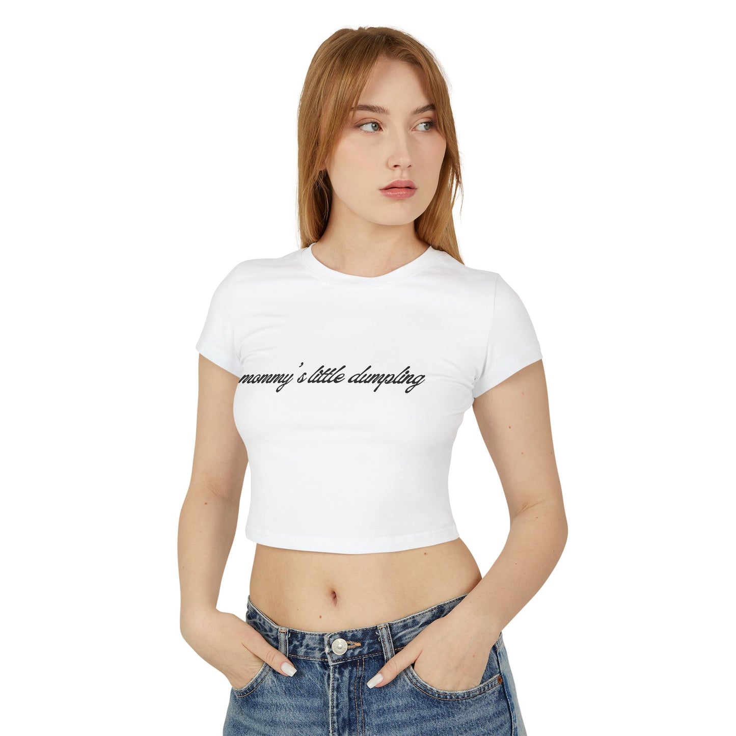 Kasa Kossi - Mommy's Little Dumpling (Cropped Tee)