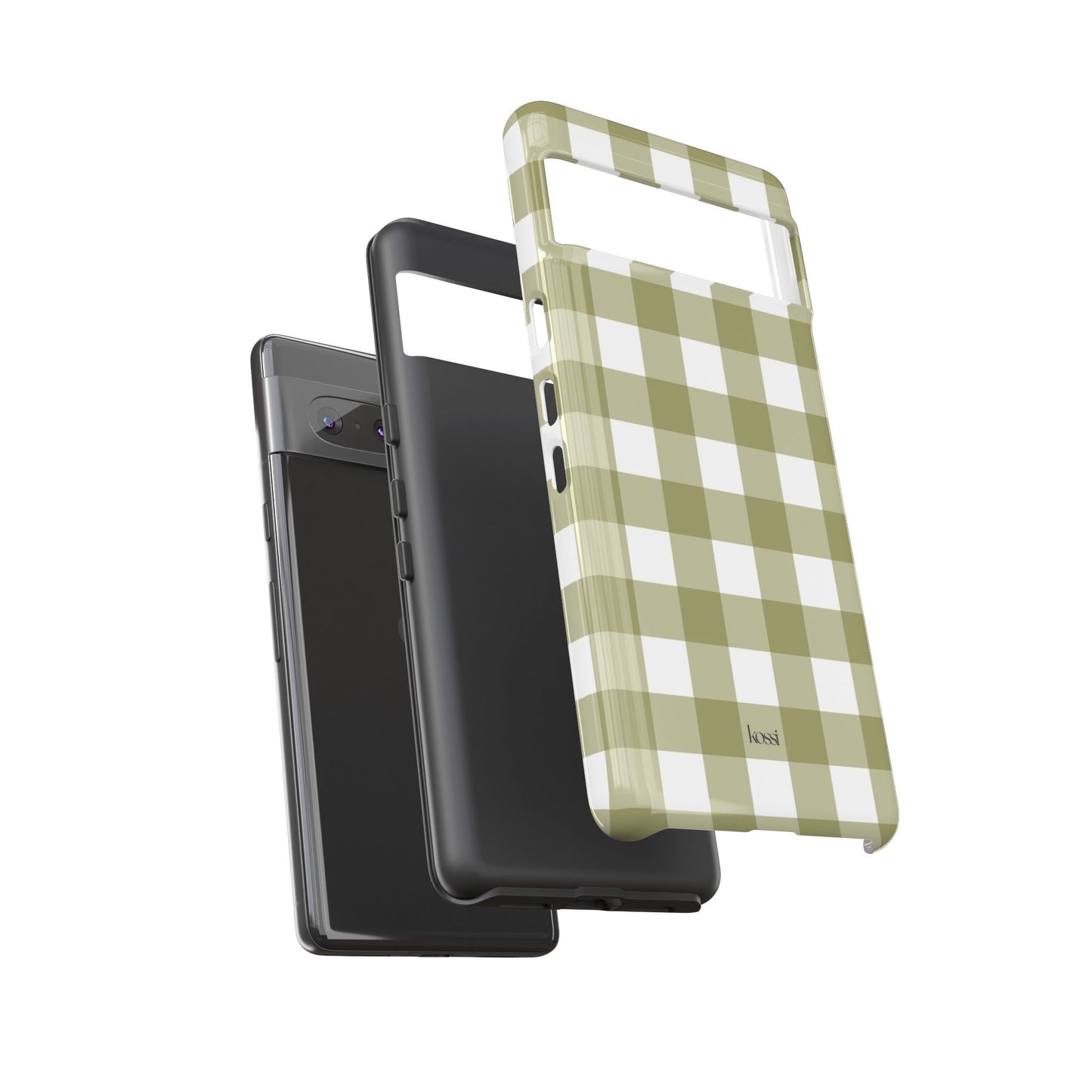 SWEET GINGHAM - Pressed Olive