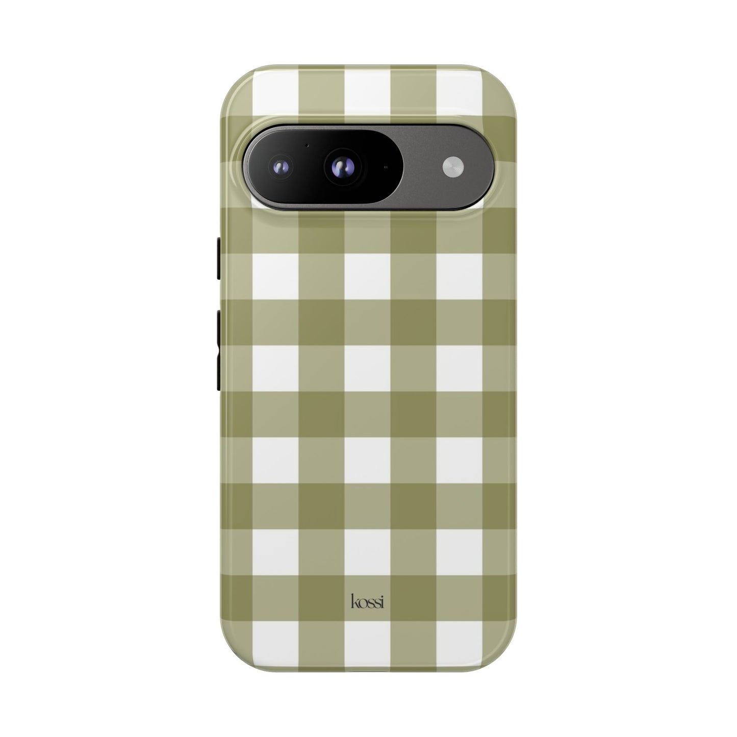 SWEET GINGHAM - Pressed Olive