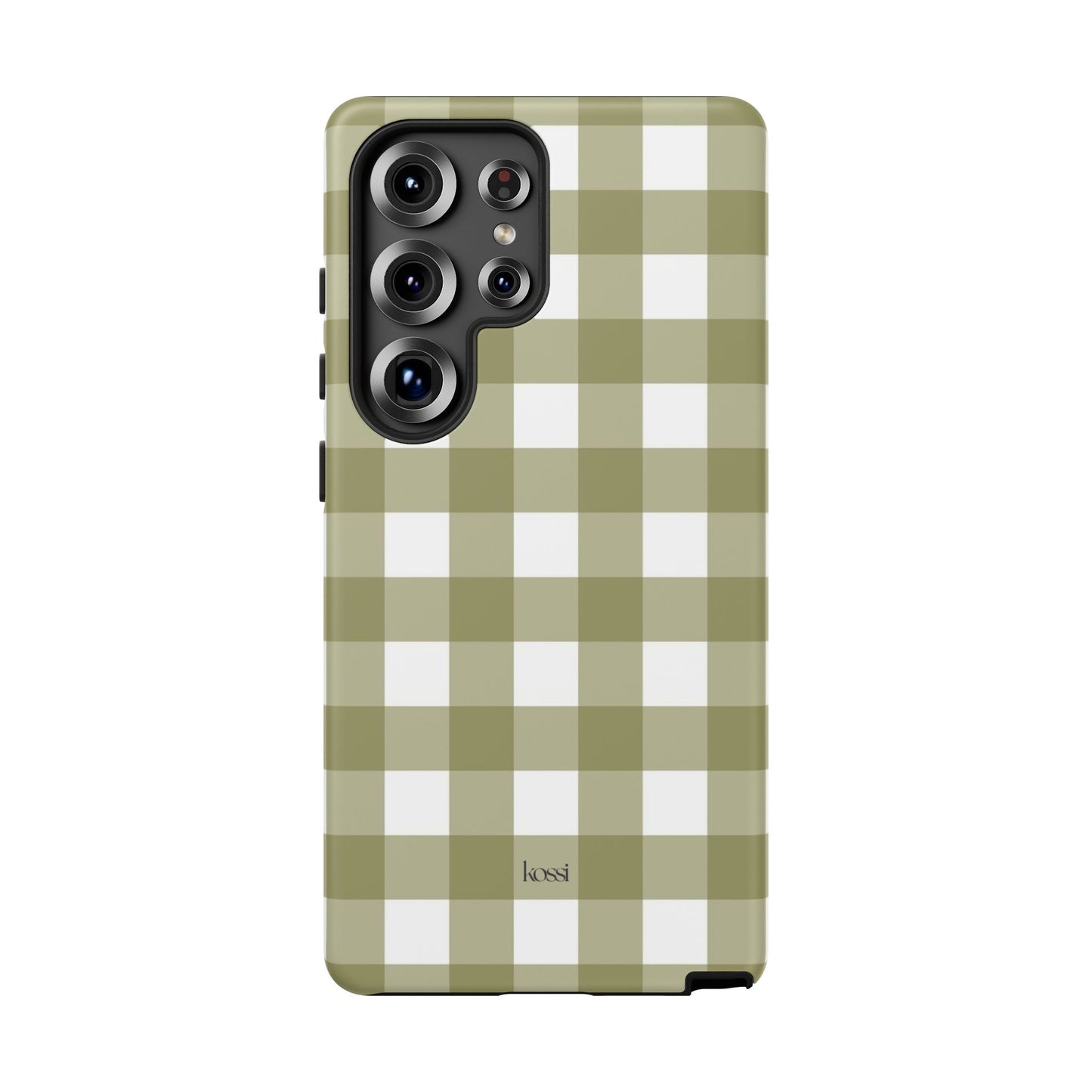 SWEET GINGHAM - Pressed Olive