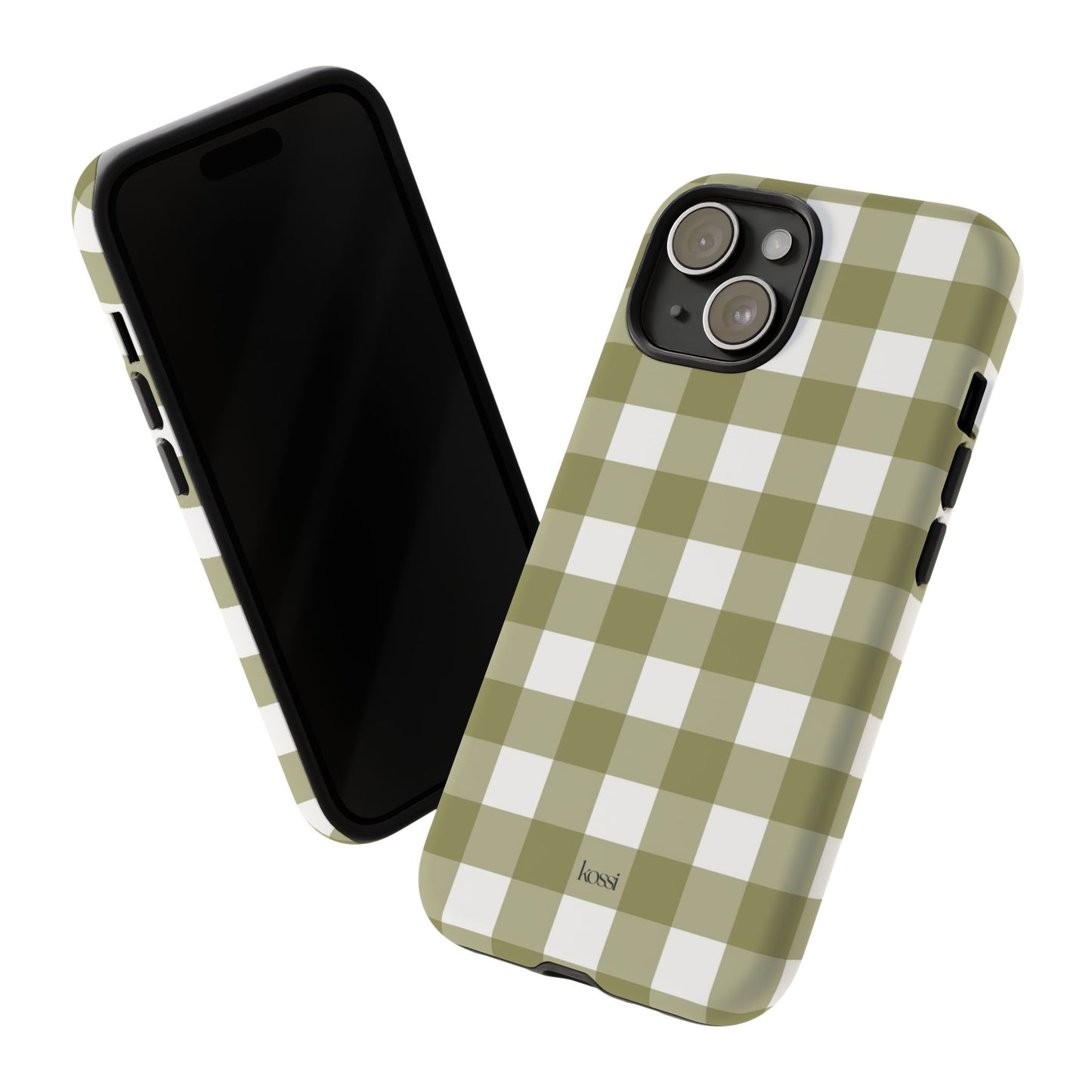 SWEET GINGHAM - Pressed Olive