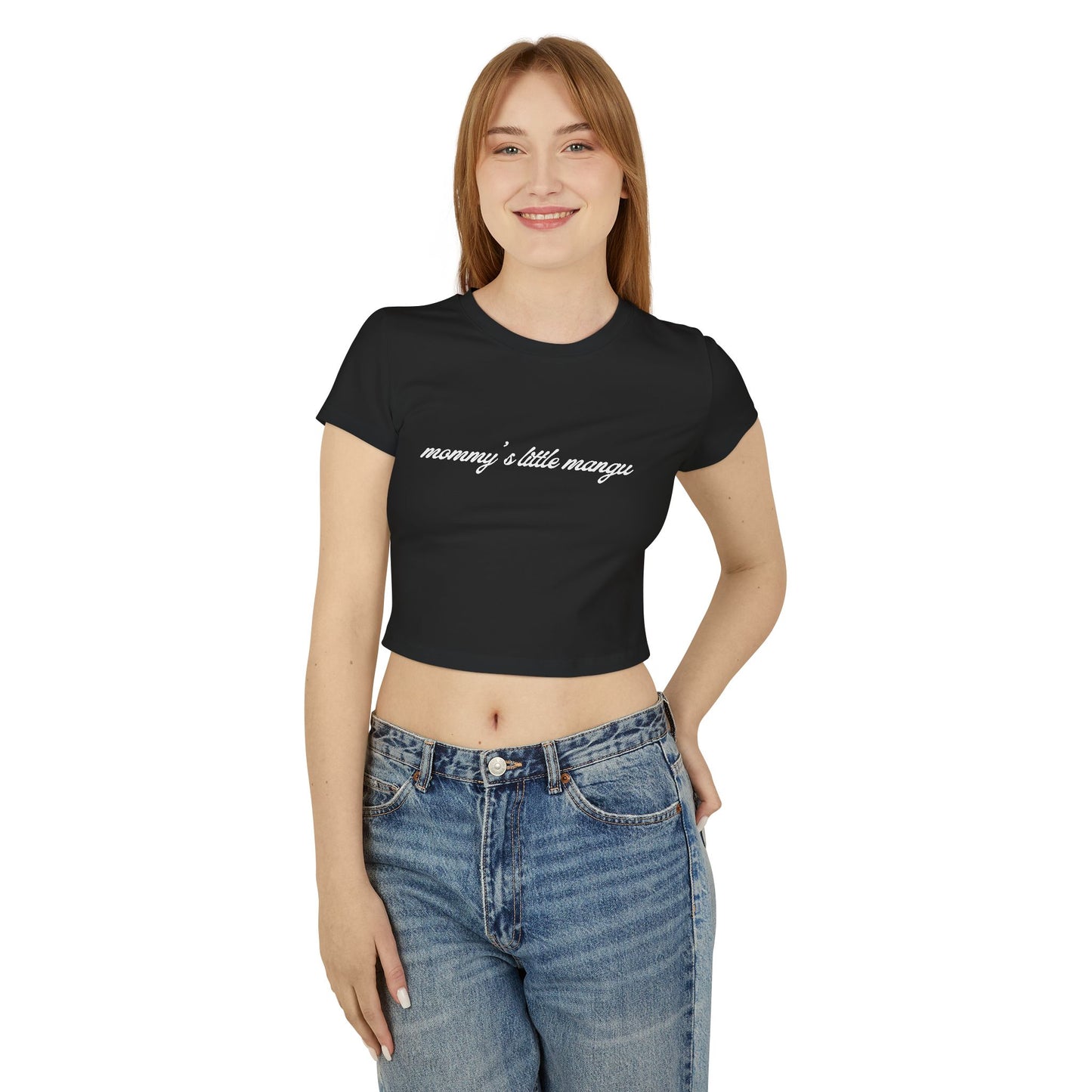 Kasa Kossi - Mommy's Little Mangu (Cropped Tee)