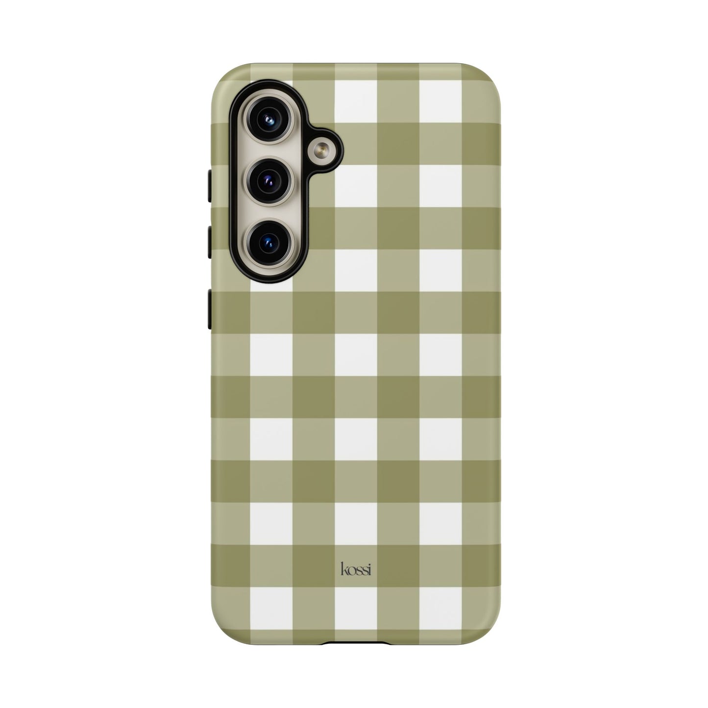 SWEET GINGHAM - Pressed Olive
