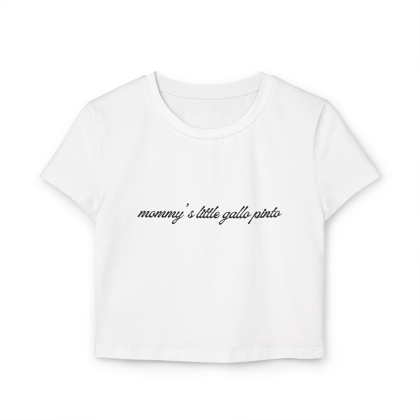 Kasa Kossi - Mommy's Little Gallo Pinto (Cropped Tee)