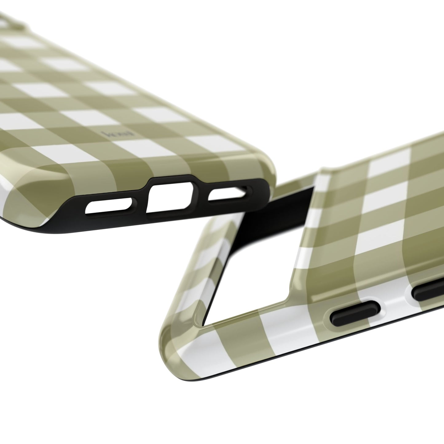 SWEET GINGHAM - Pressed Olive