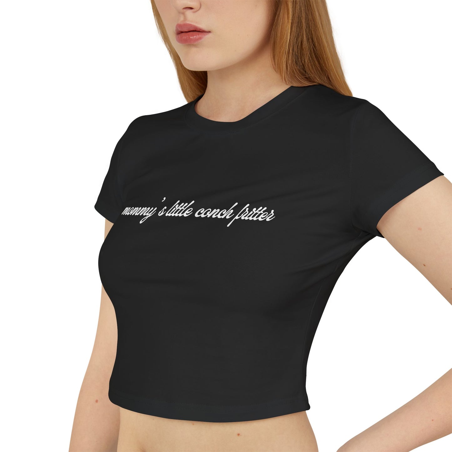 Kasa Kossi - Mommy's Little Conch Fritter (Cropped Tee)