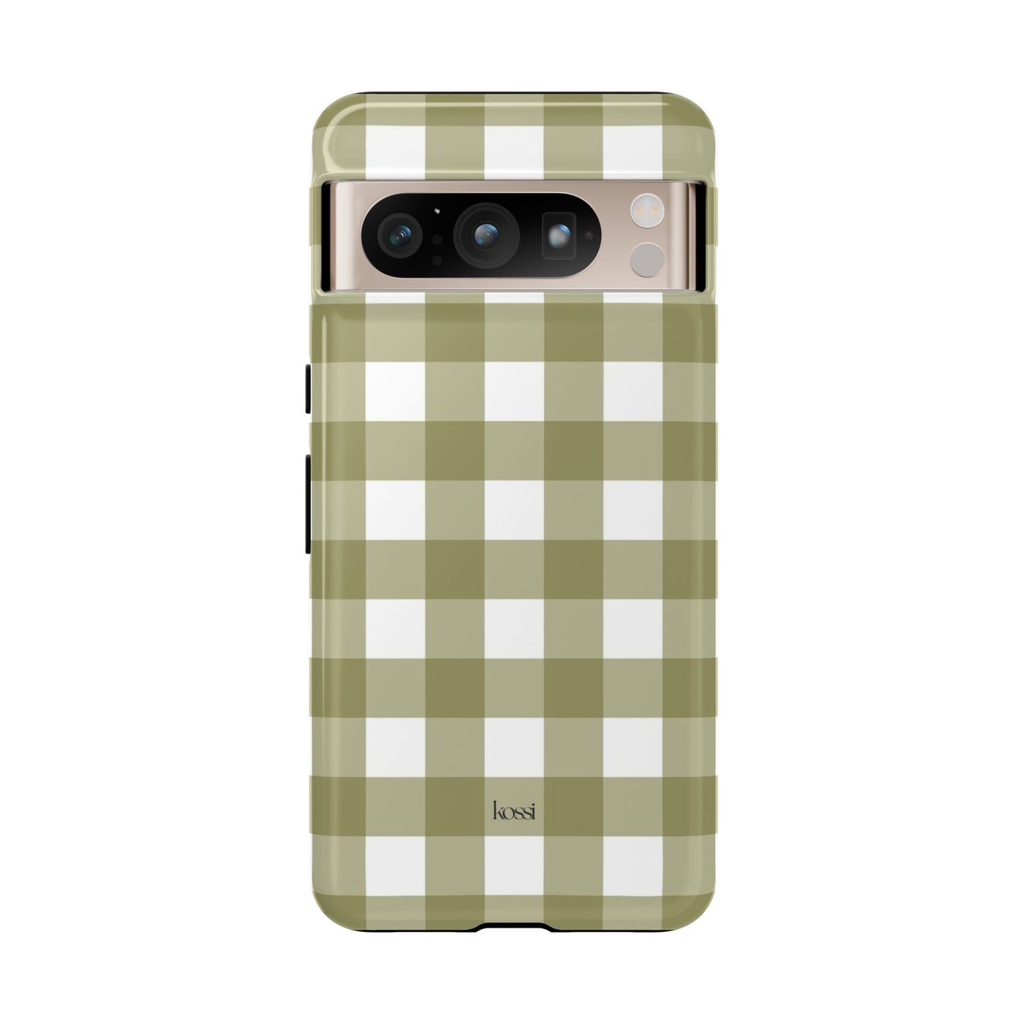 SWEET GINGHAM - Pressed Olive