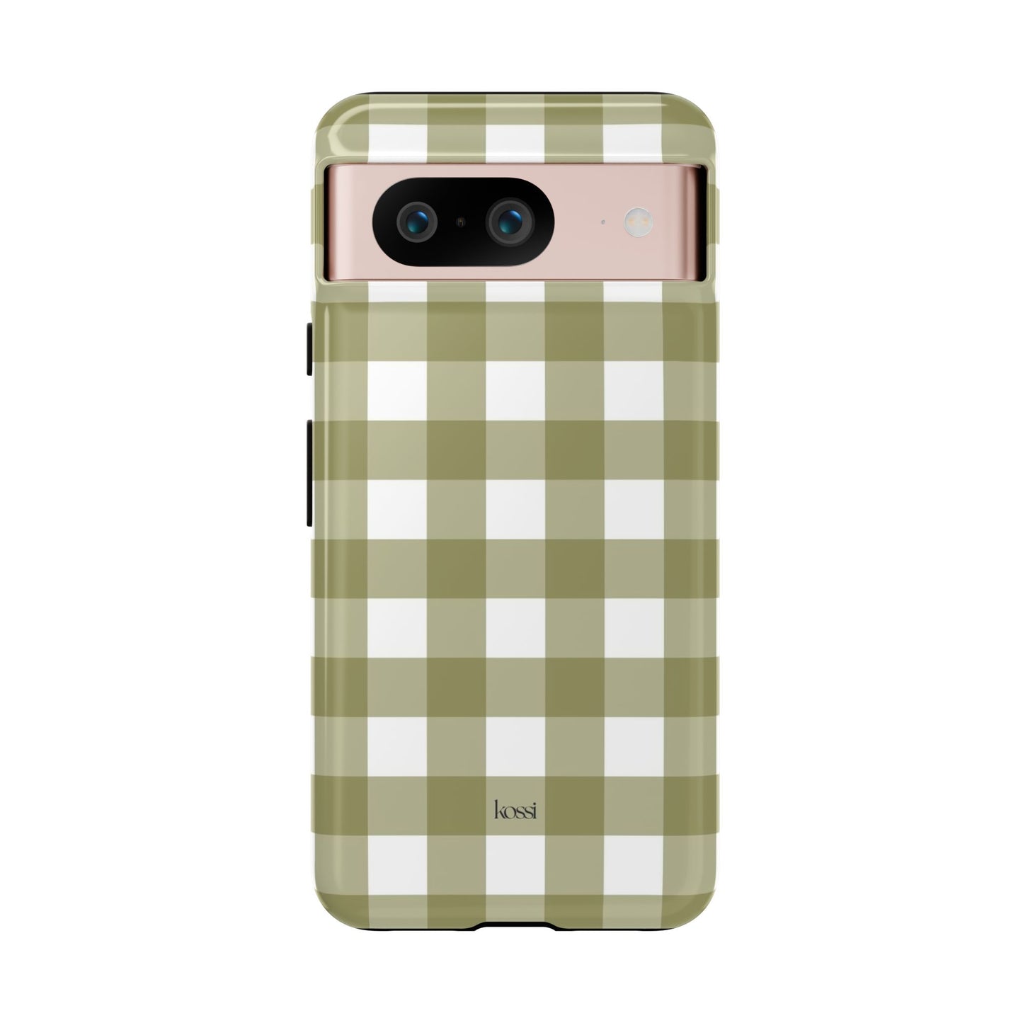 SWEET GINGHAM - Pressed Olive