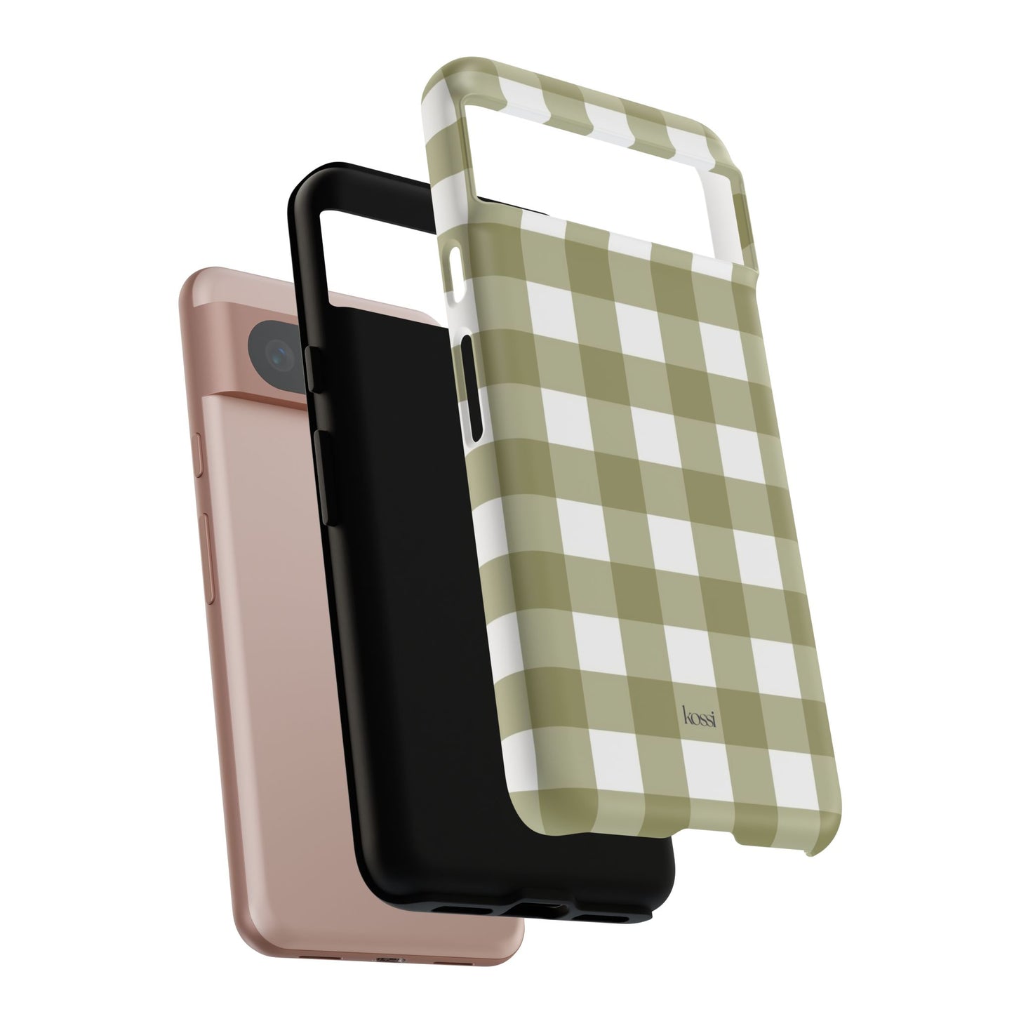 SWEET GINGHAM - Pressed Olive