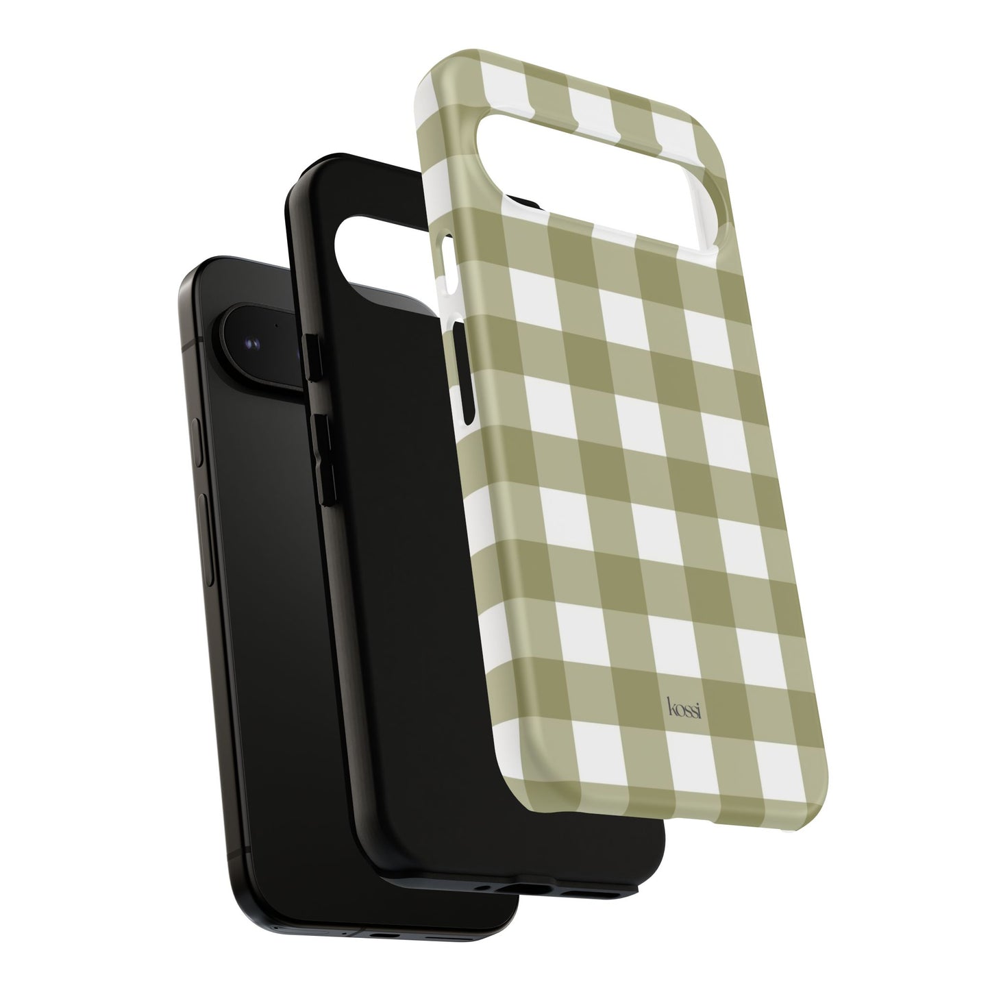 SWEET GINGHAM - Pressed Olive
