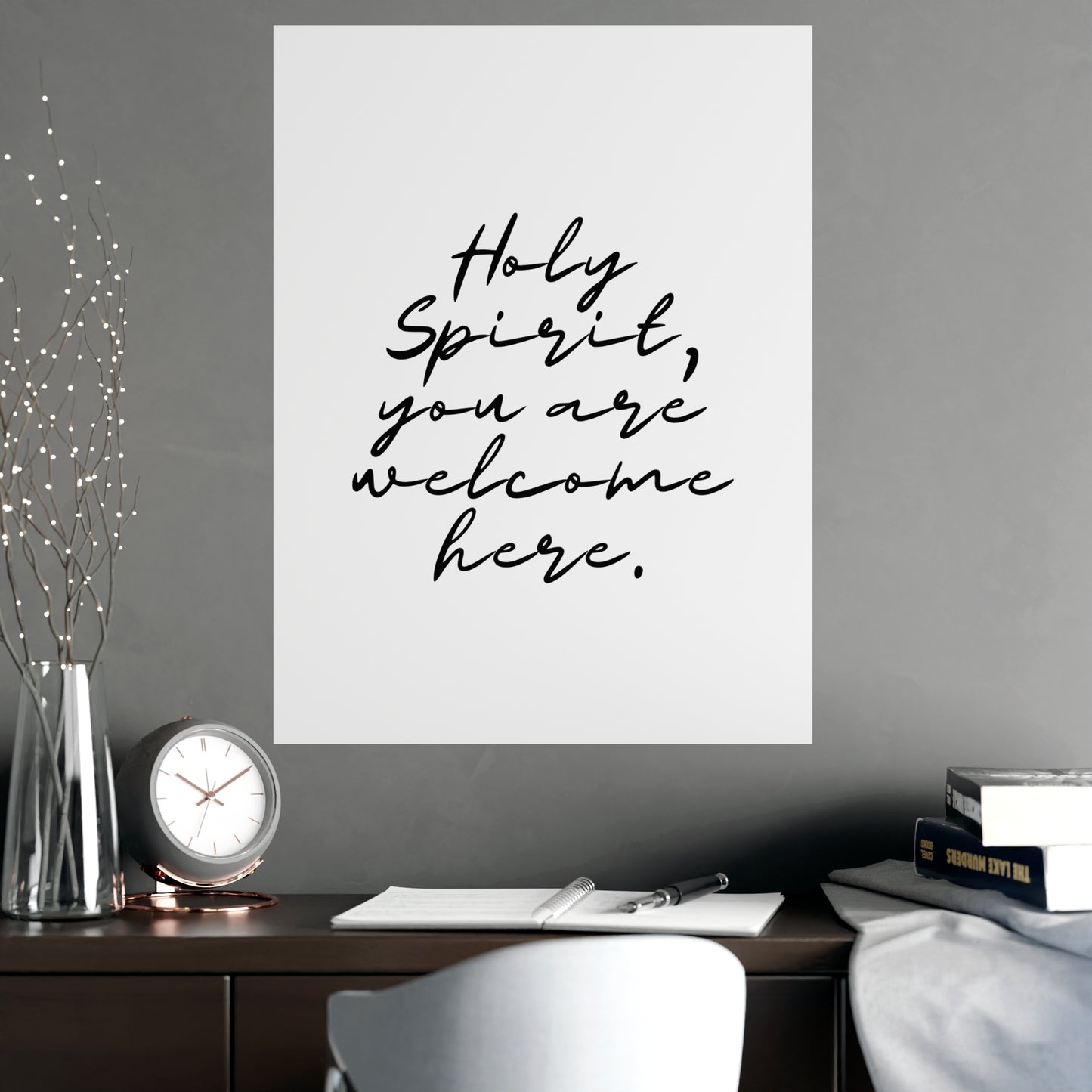 Matte Posters - Holy Spirit You Are Welcome Here