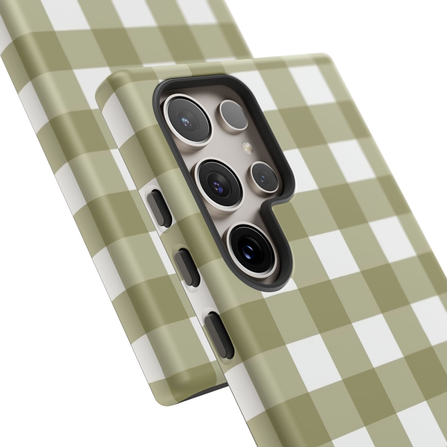 SWEET GINGHAM - Pressed Olive
