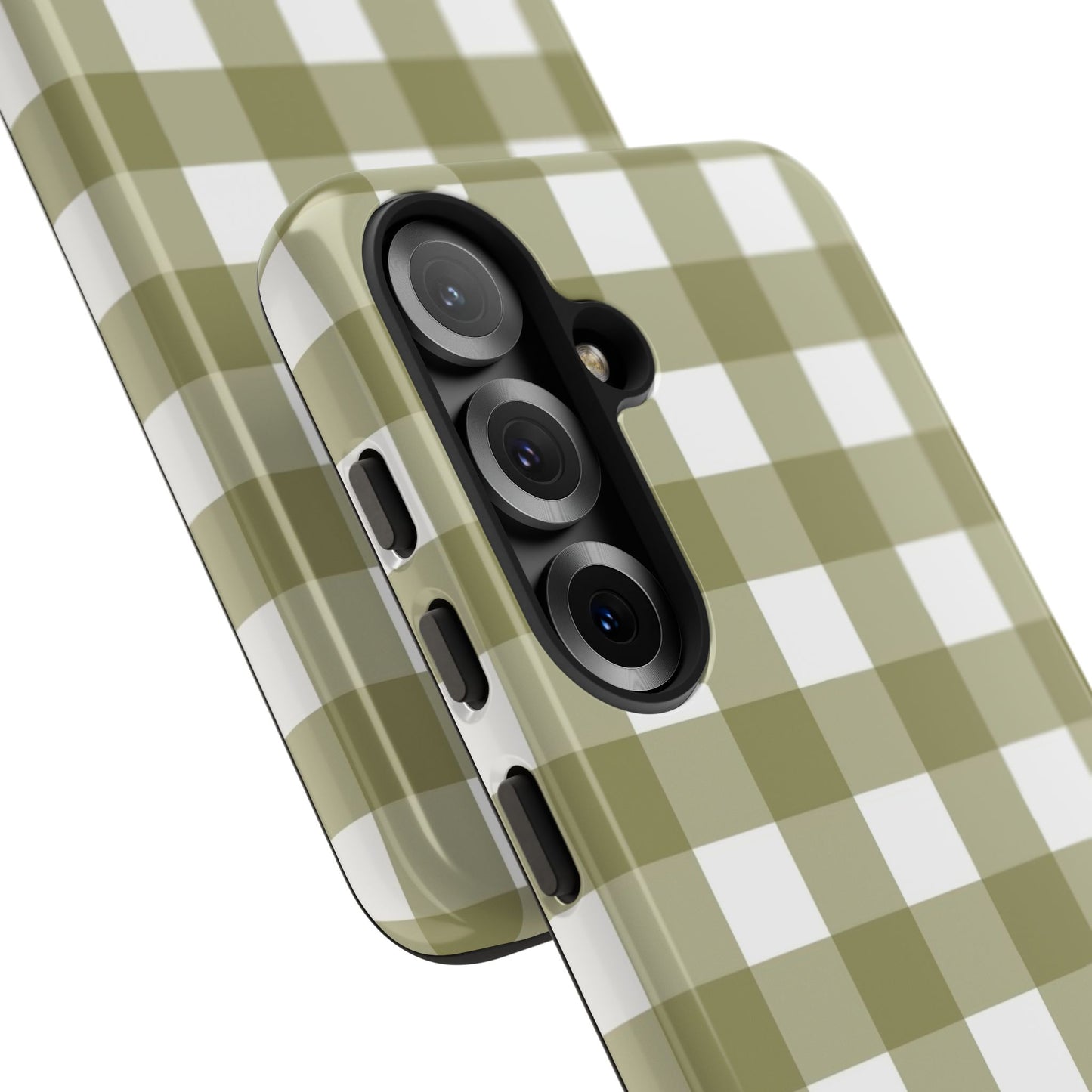 SWEET GINGHAM - Pressed Olive