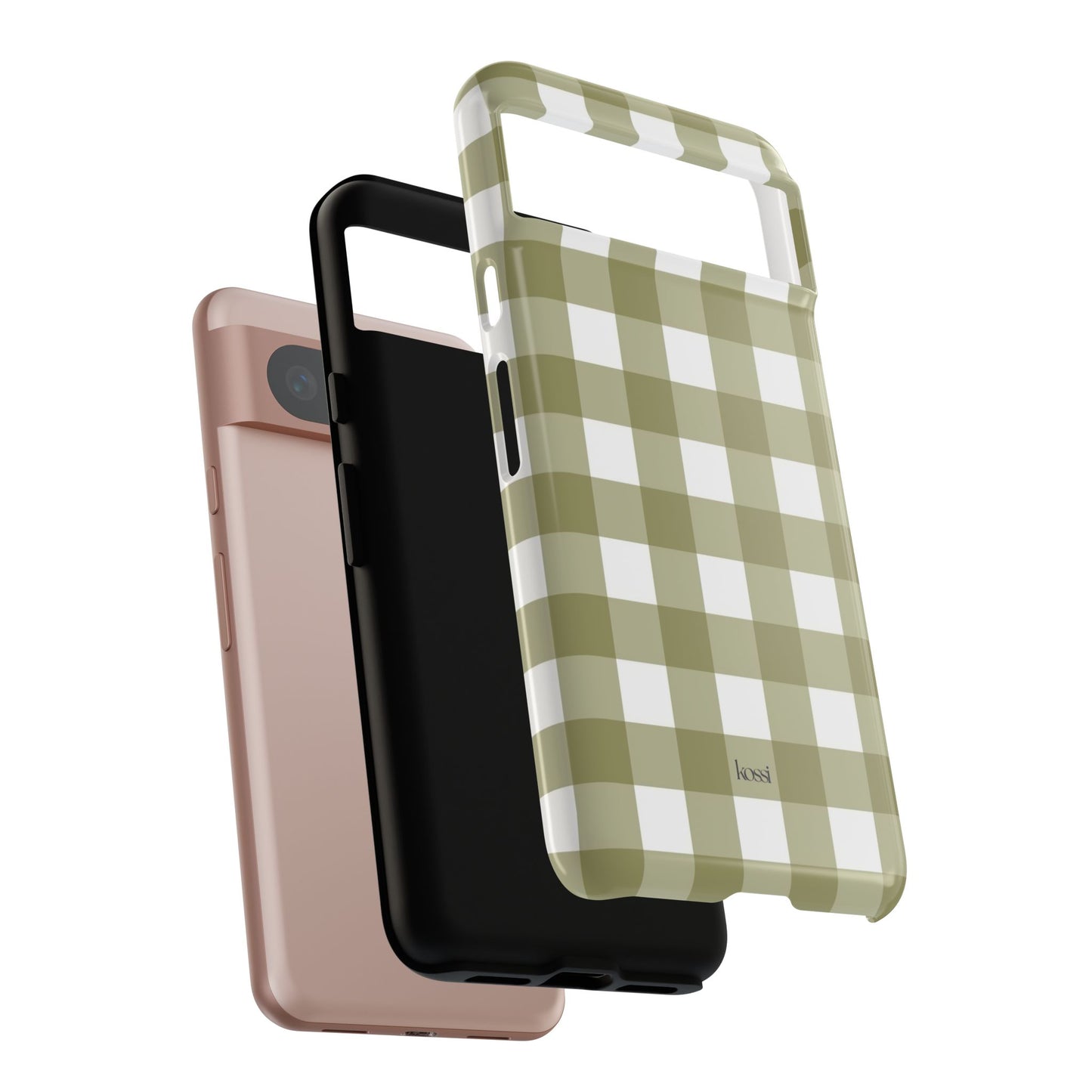 SWEET GINGHAM - Pressed Olive