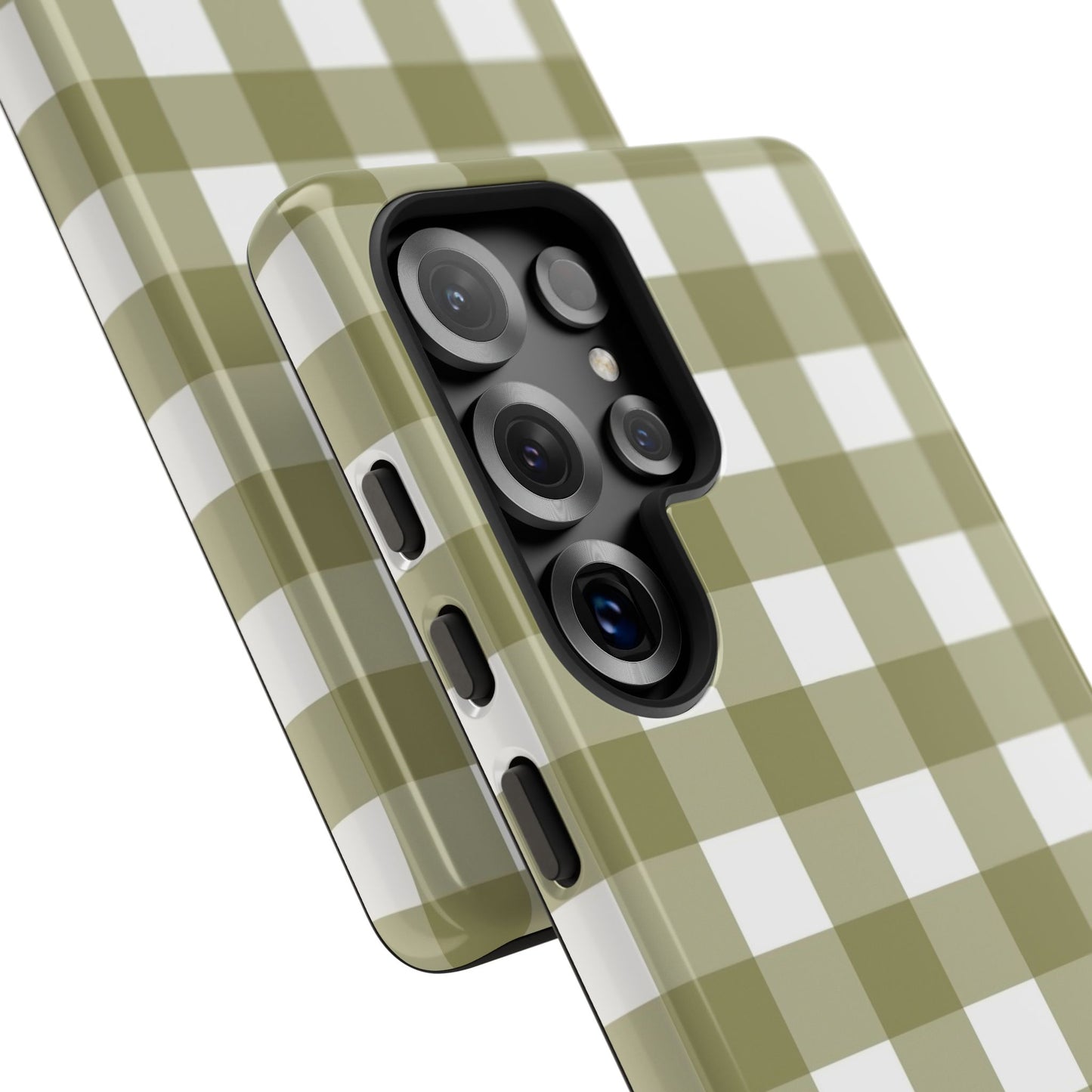 SWEET GINGHAM - Pressed Olive