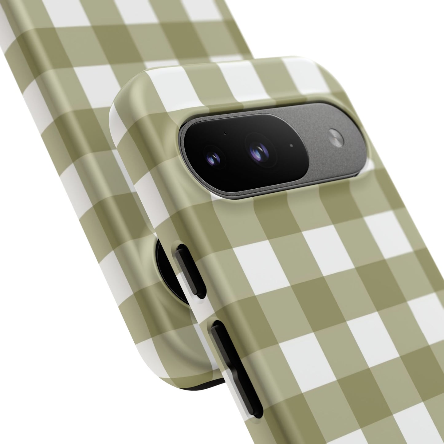 SWEET GINGHAM - Pressed Olive