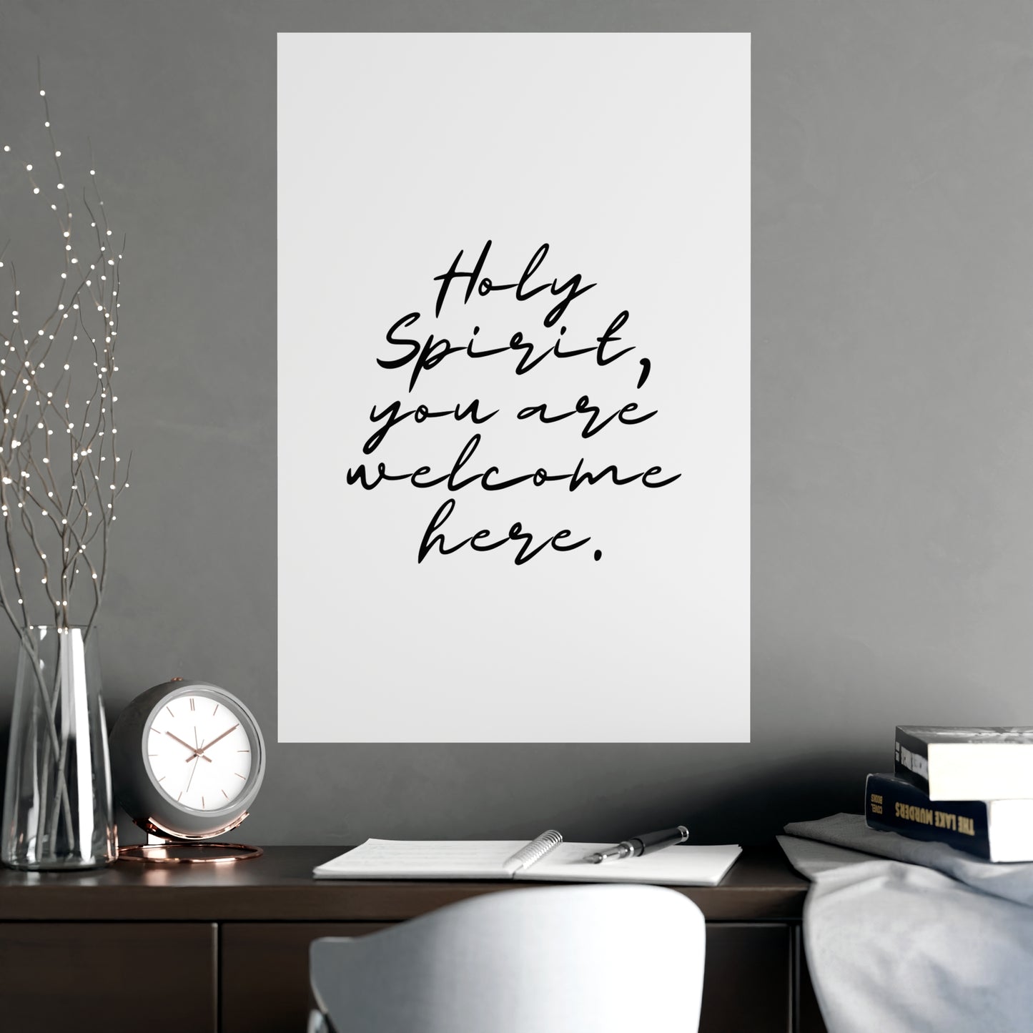 Matte Posters - Holy Spirit You Are Welcome Here