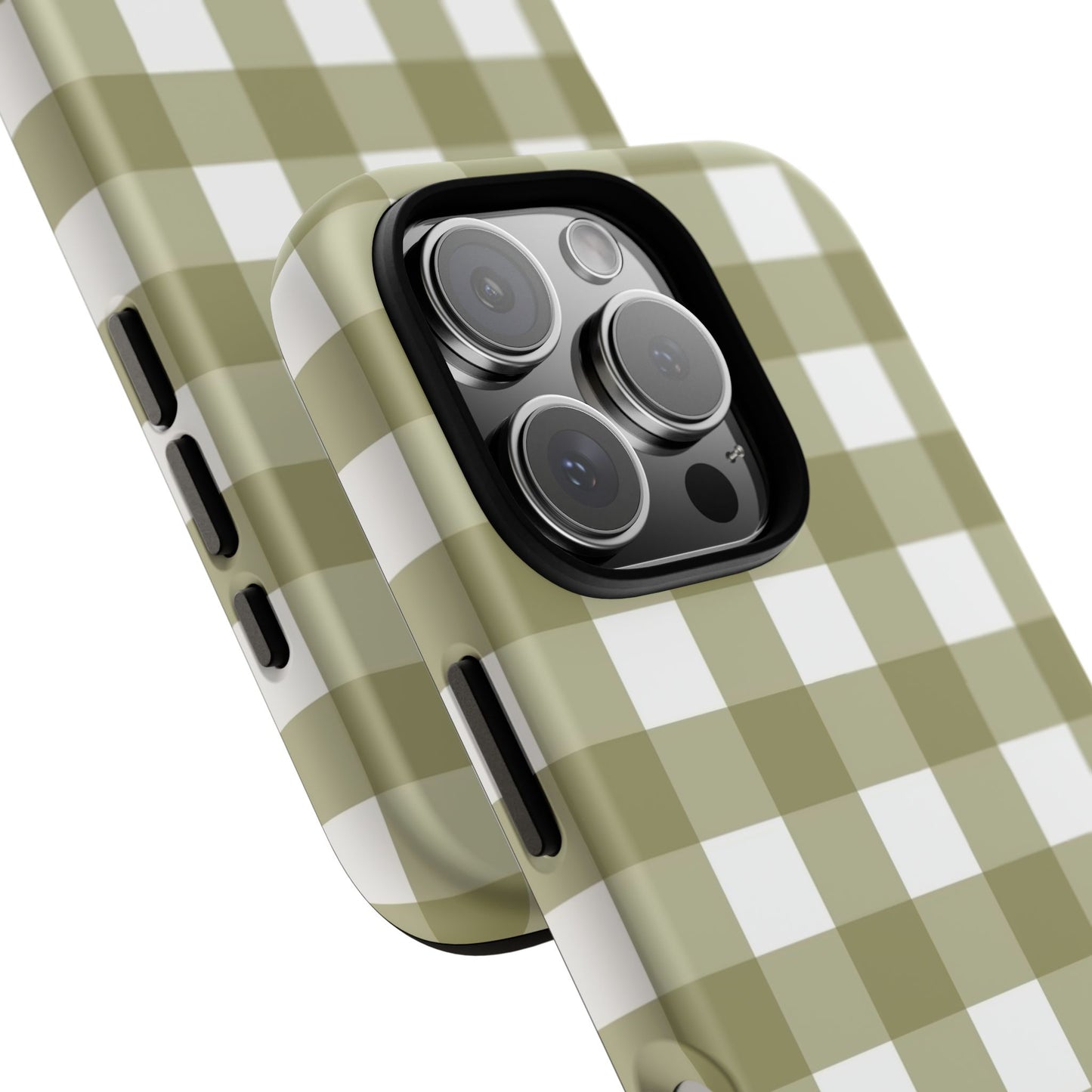SWEET GINGHAM - Pressed Olive