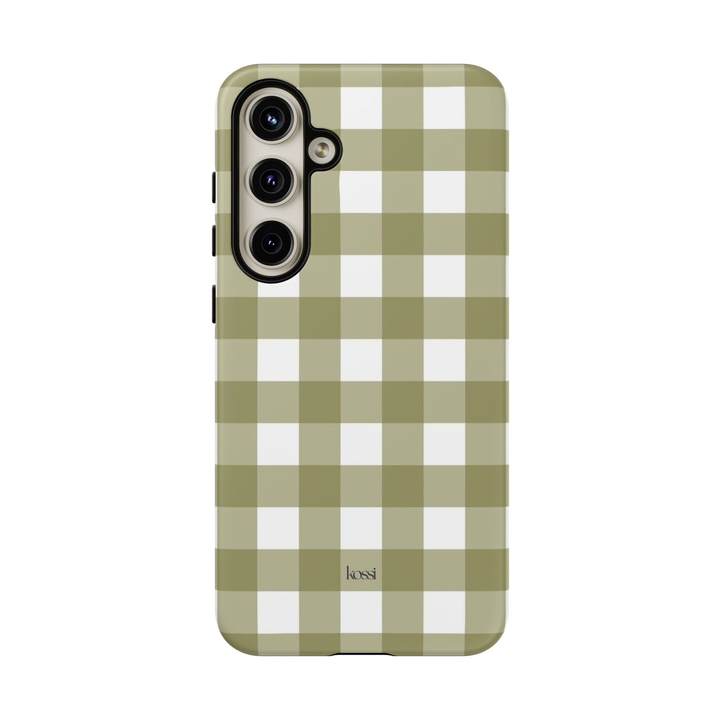 SWEET GINGHAM - Pressed Olive