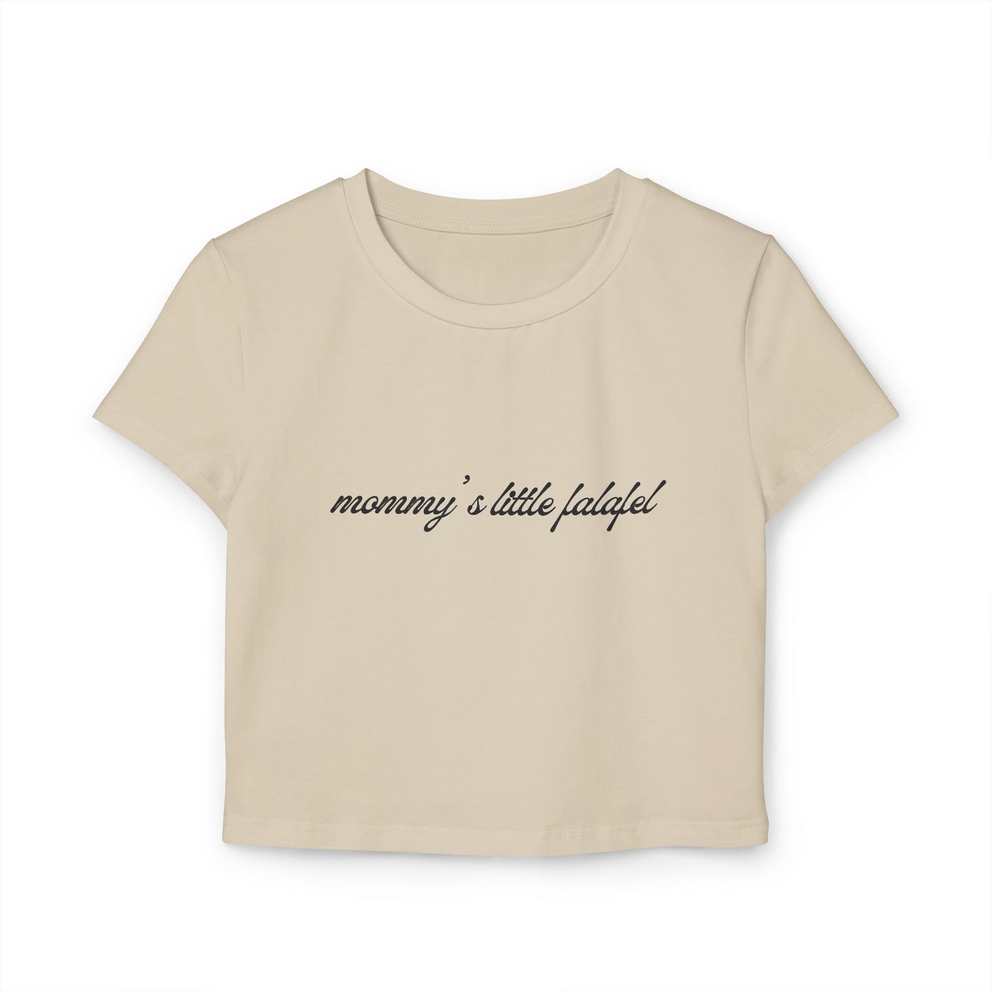 Kasa Kossi - Mommy's Little Falafel (Cropped Tee)