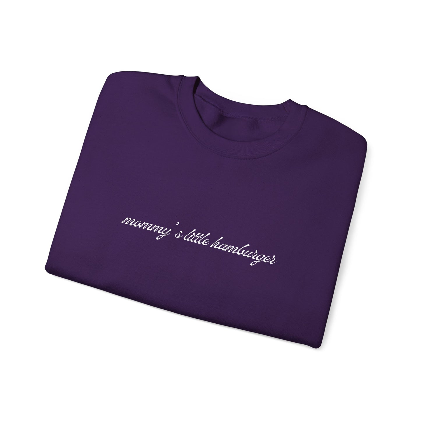 Kasa Kossi - Mommy's Little Hamburger (Unisex Crewneck Sweatshirt)