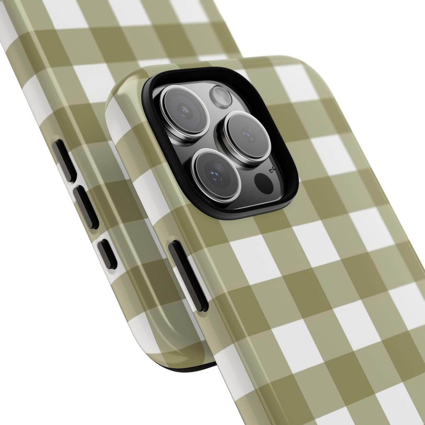 SWEET GINGHAM - Pressed Olive