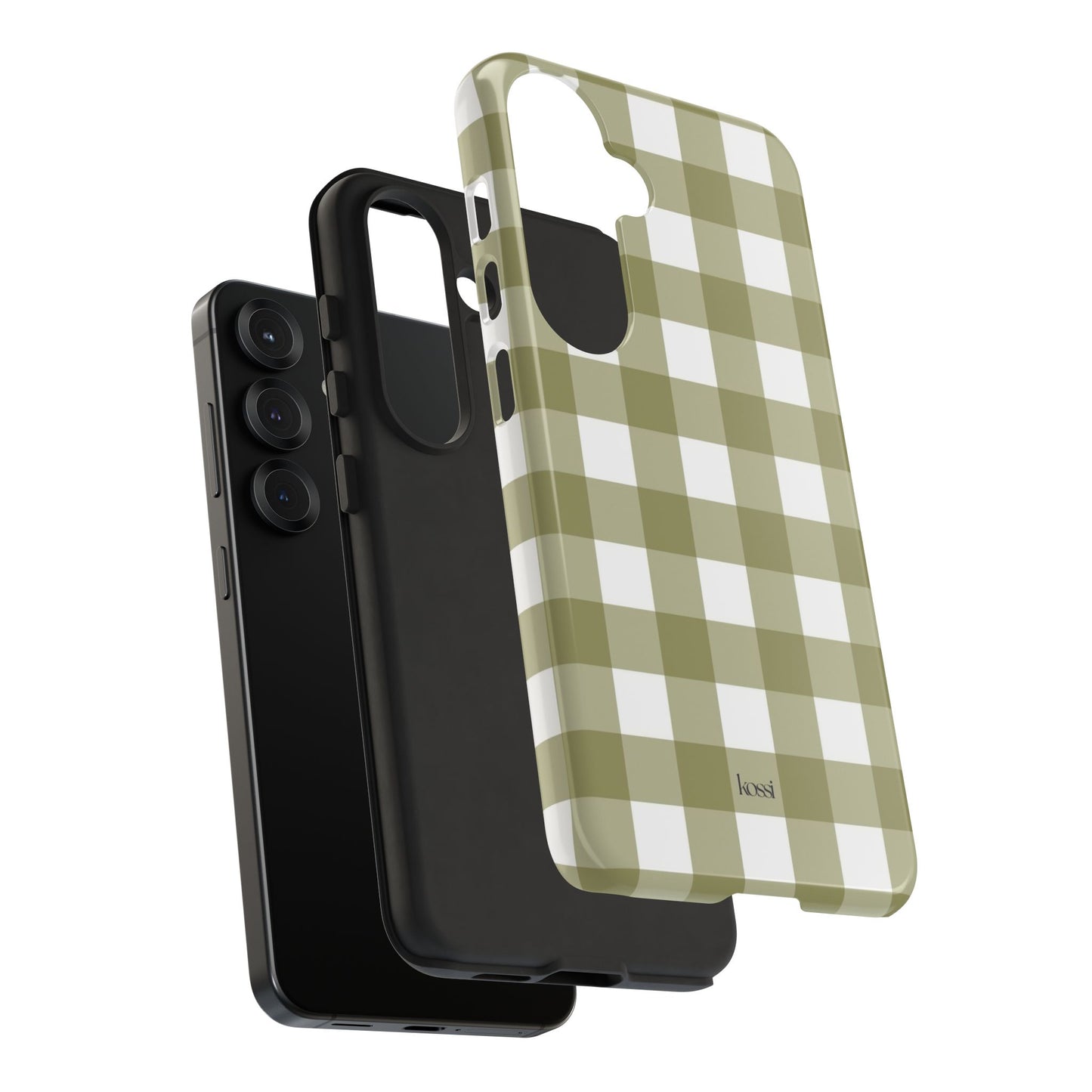 SWEET GINGHAM - Pressed Olive