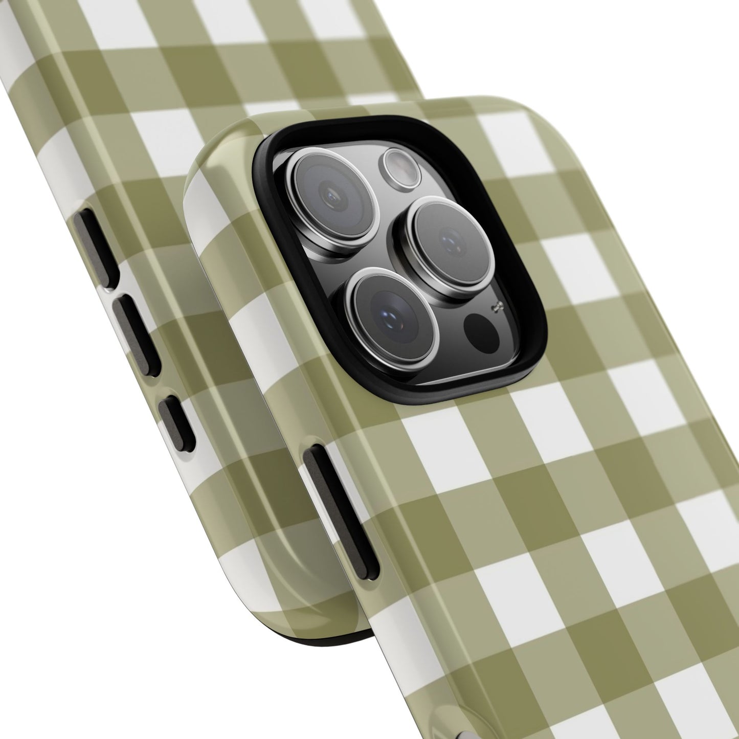 SWEET GINGHAM - Pressed Olive