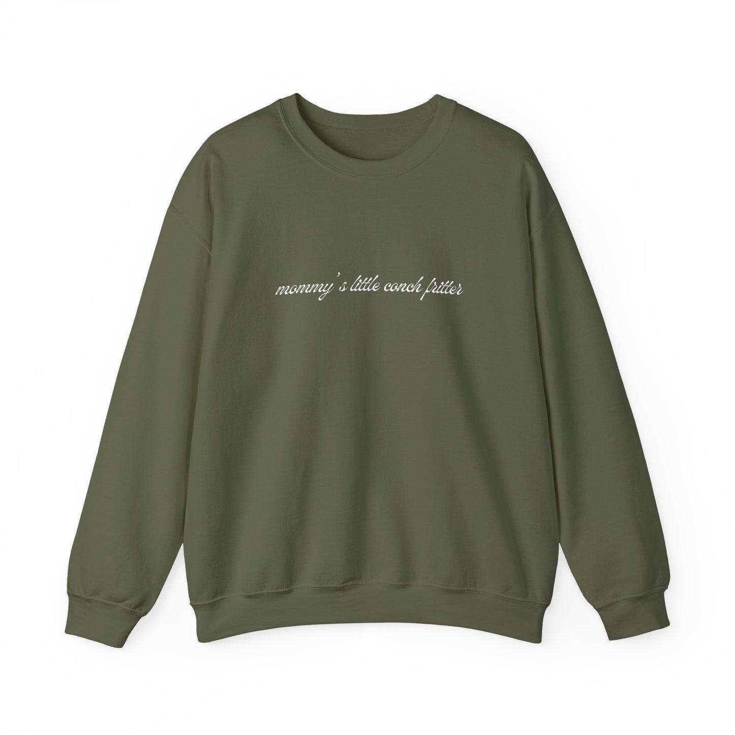 Kasa Kossi - Mommy's Little Conch Fritter (Unisex Crewneck Sweatshirt)