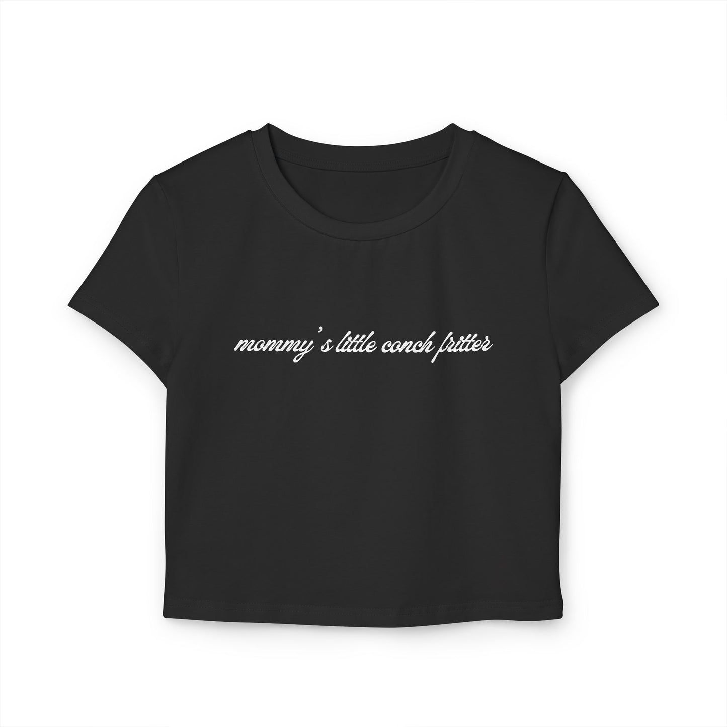 Kasa Kossi - Mommy's Little Conch Fritter (Cropped Tee)