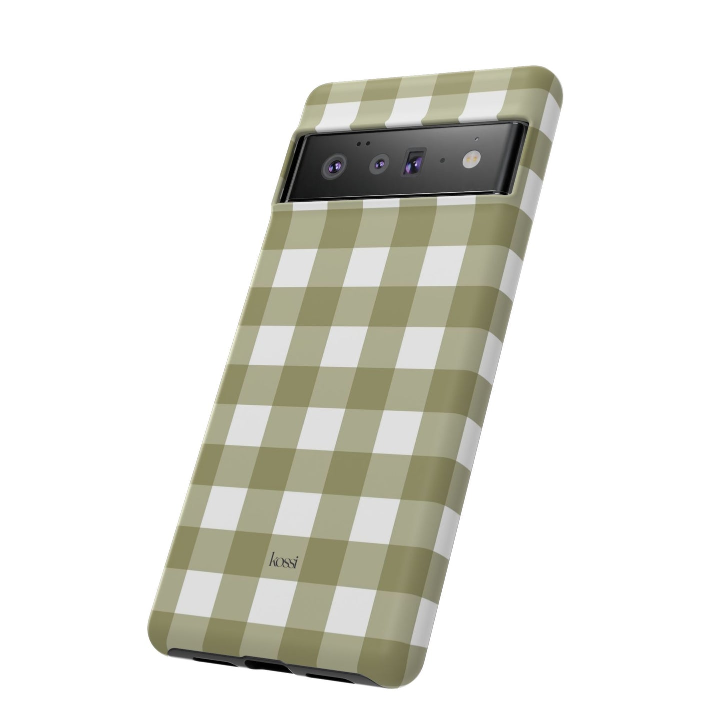 SWEET GINGHAM - Pressed Olive