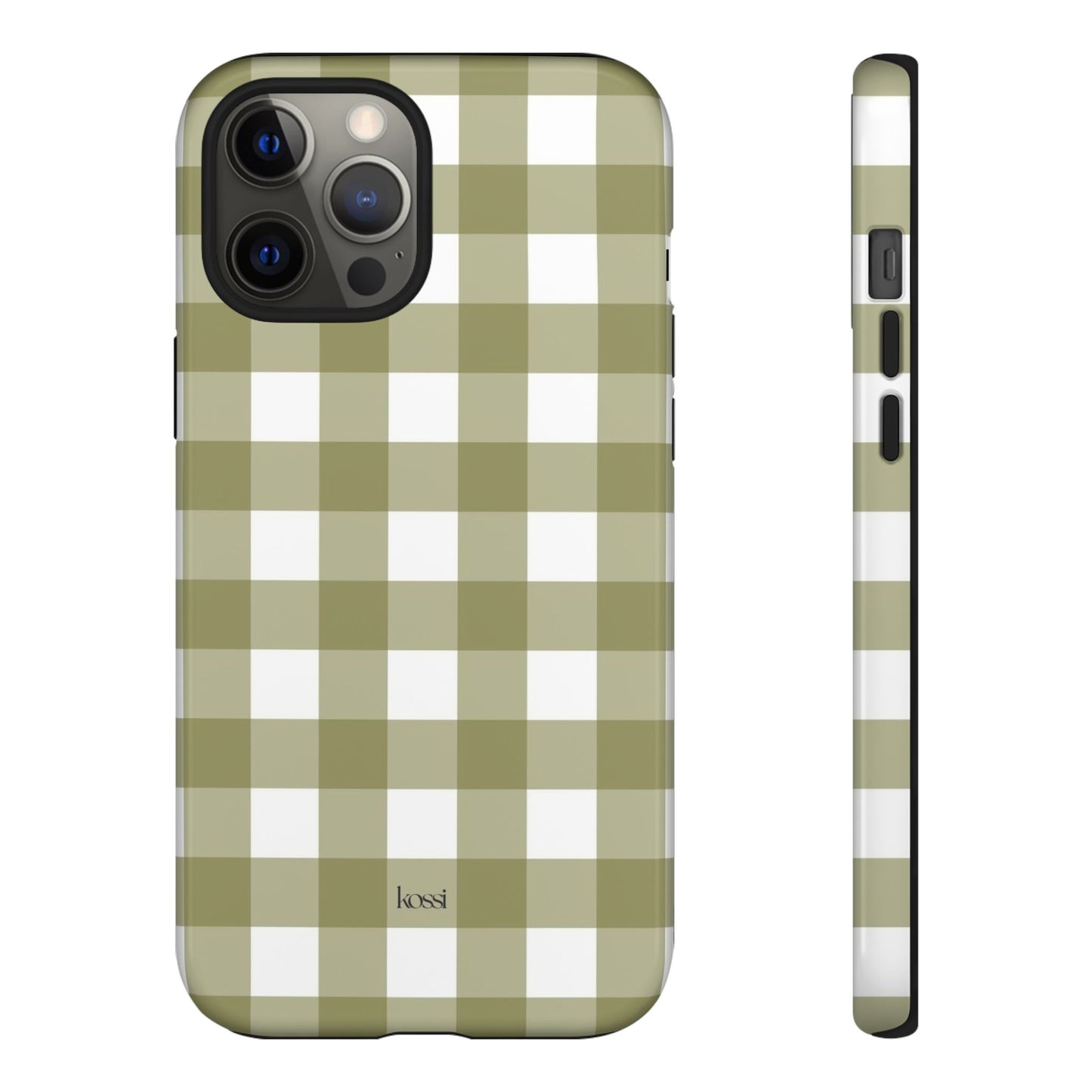 SWEET GINGHAM - Pressed Olive