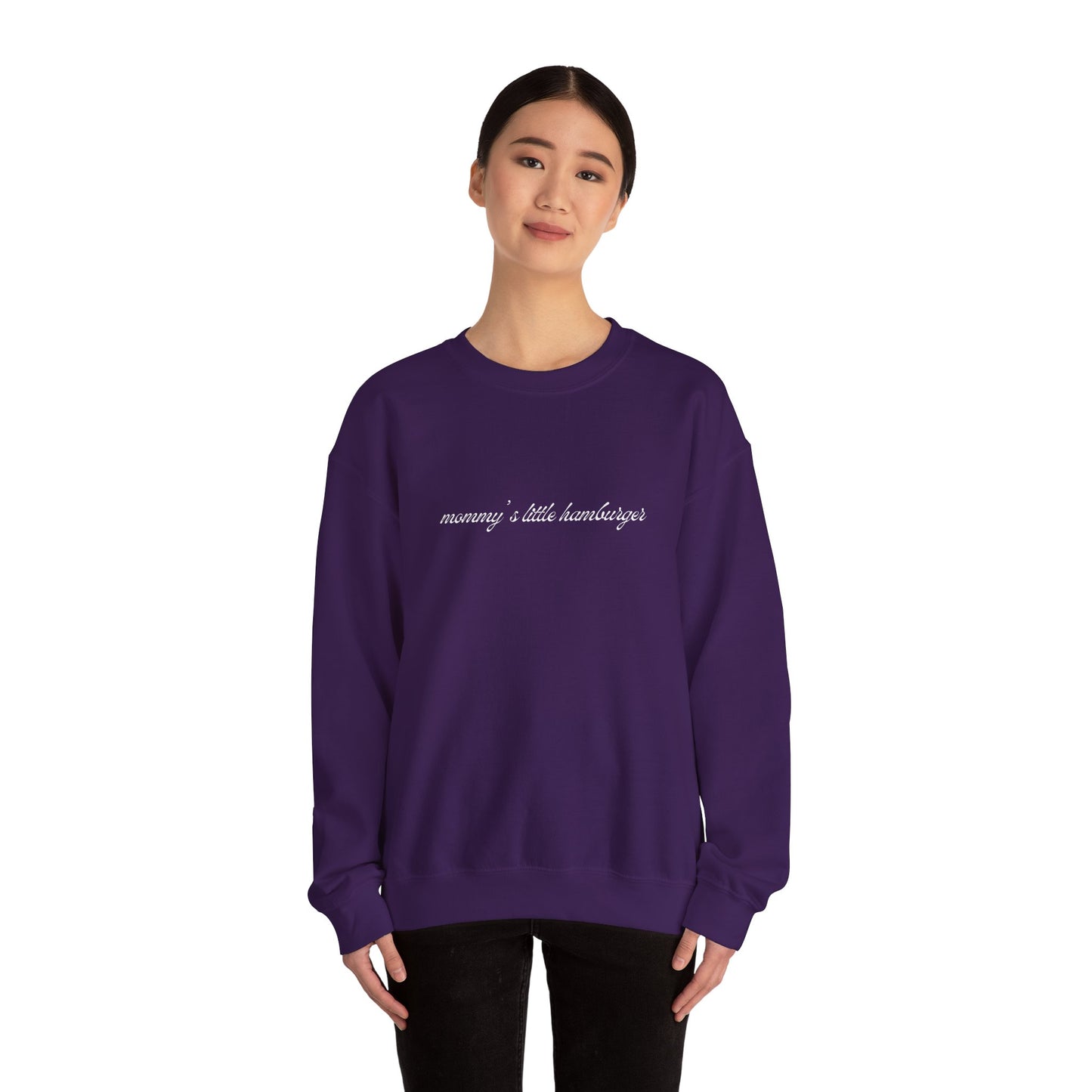 Kasa Kossi - Mommy's Little Hamburger (Unisex Crewneck Sweatshirt)
