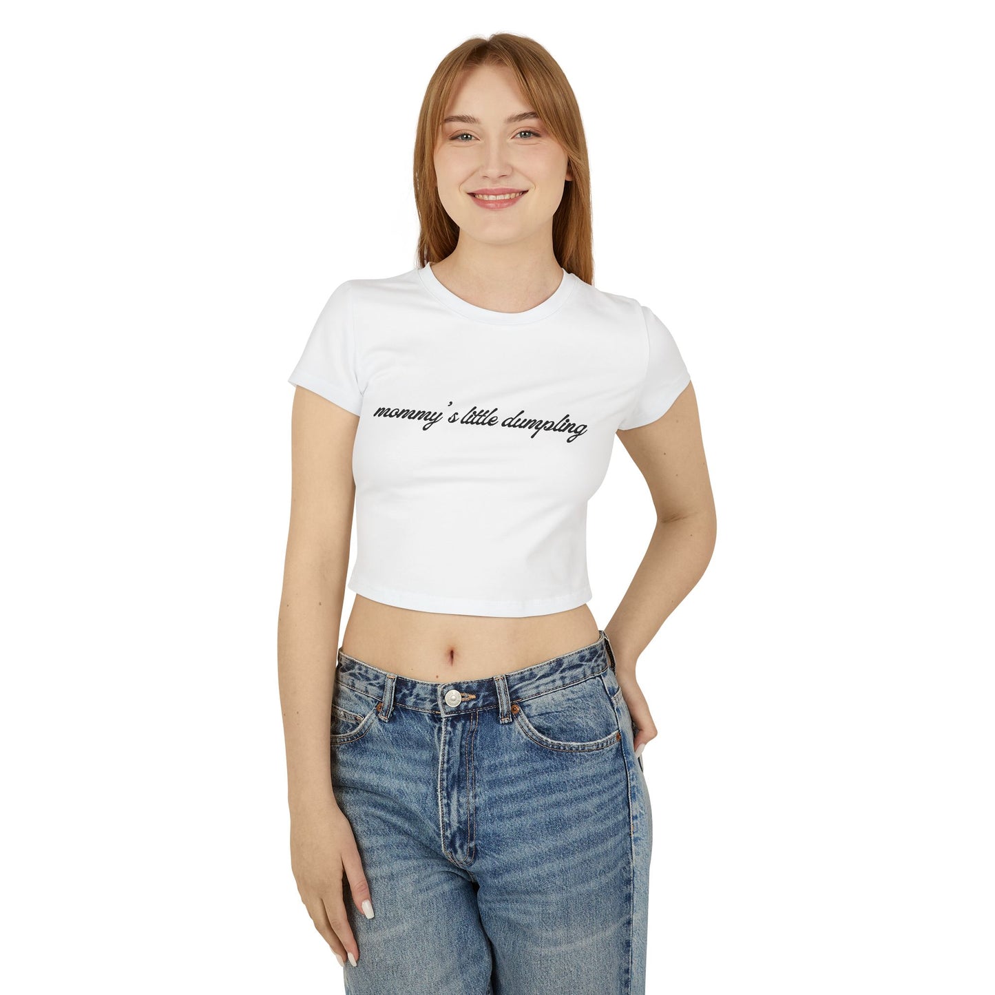 Kasa Kossi - Mommy's Little Dumpling (Cropped Tee)