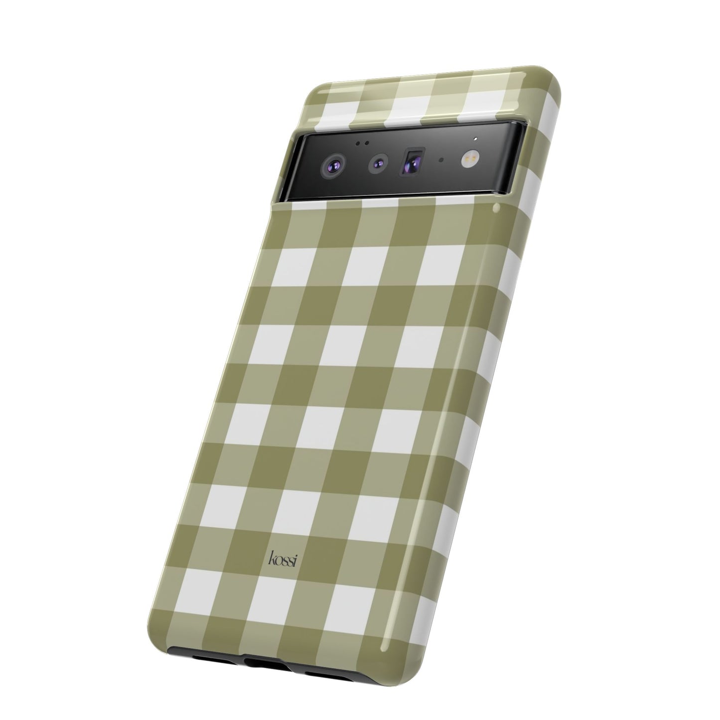 SWEET GINGHAM - Pressed Olive