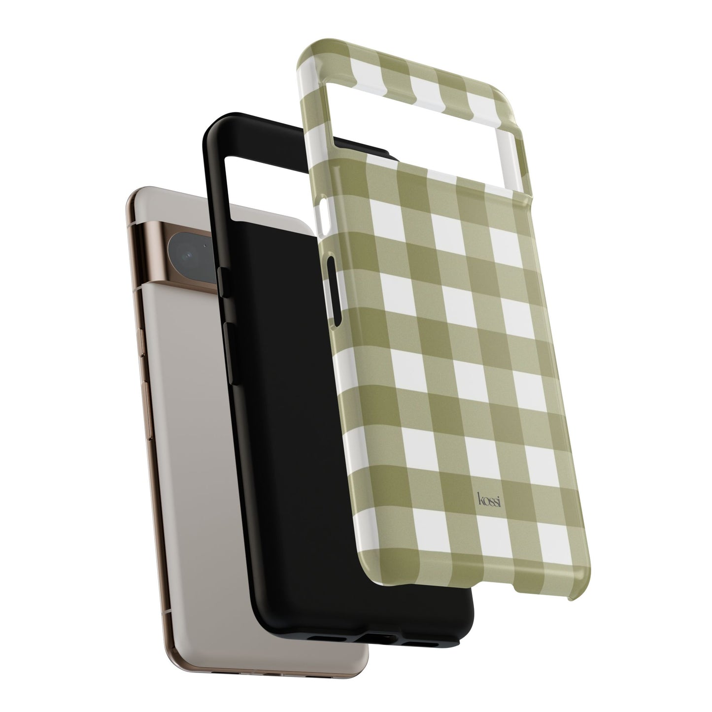 SWEET GINGHAM - Pressed Olive
