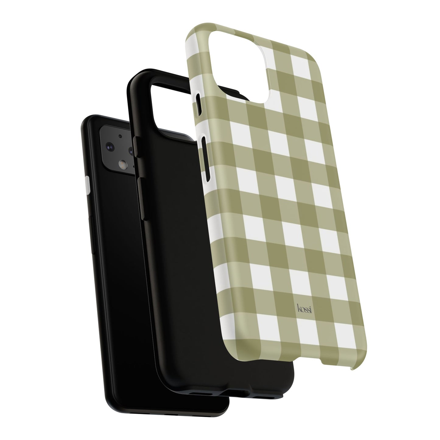 SWEET GINGHAM - Pressed Olive