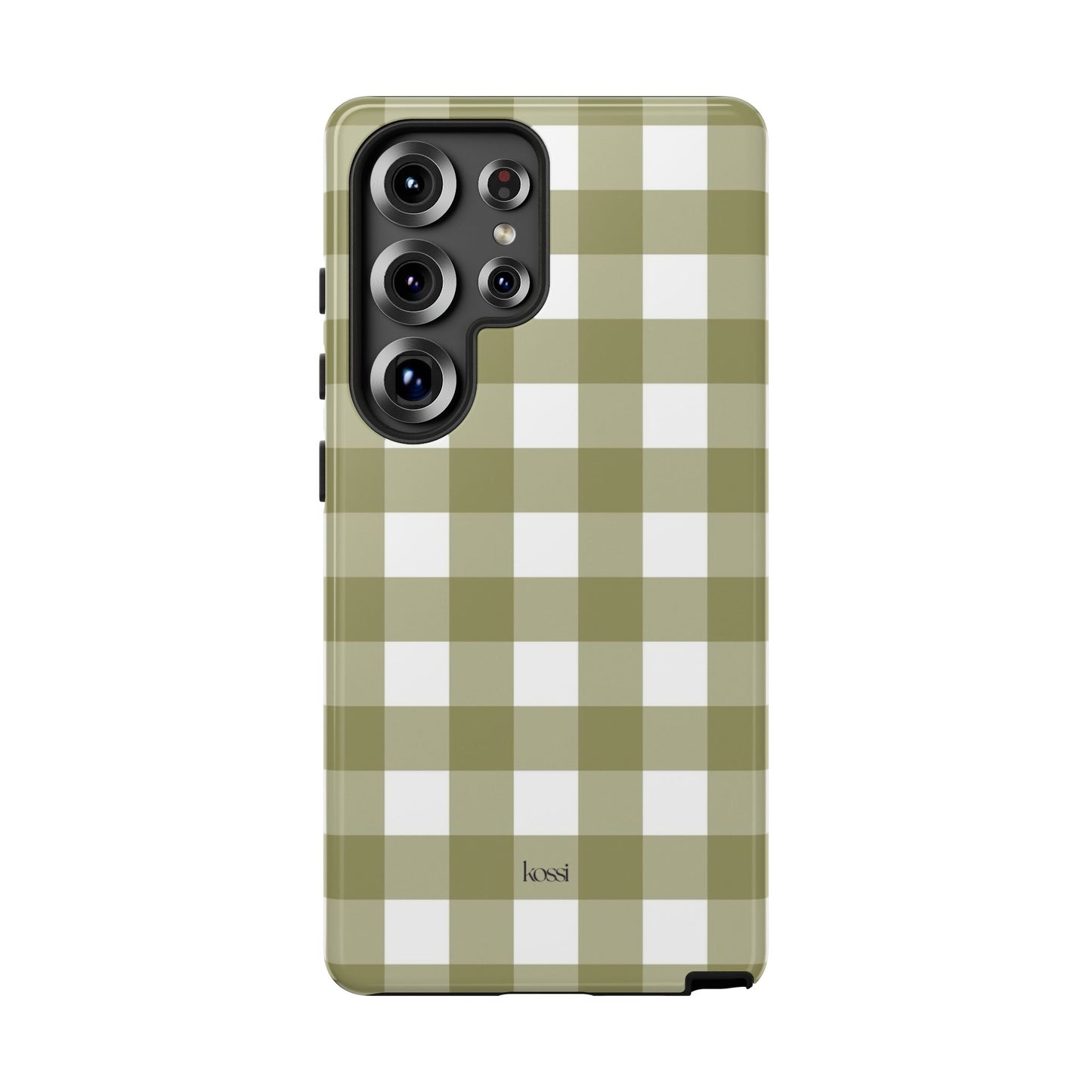 SWEET GINGHAM - Pressed Olive