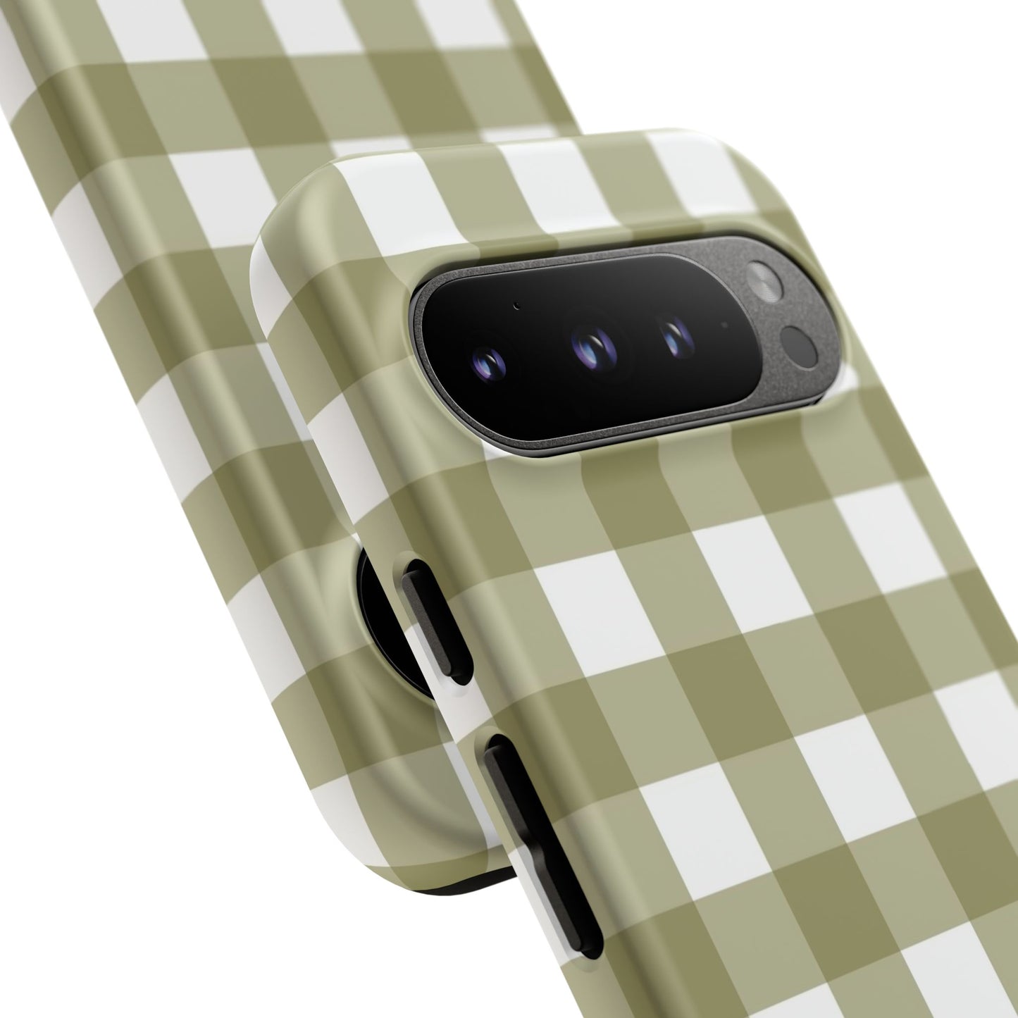 SWEET GINGHAM - Pressed Olive