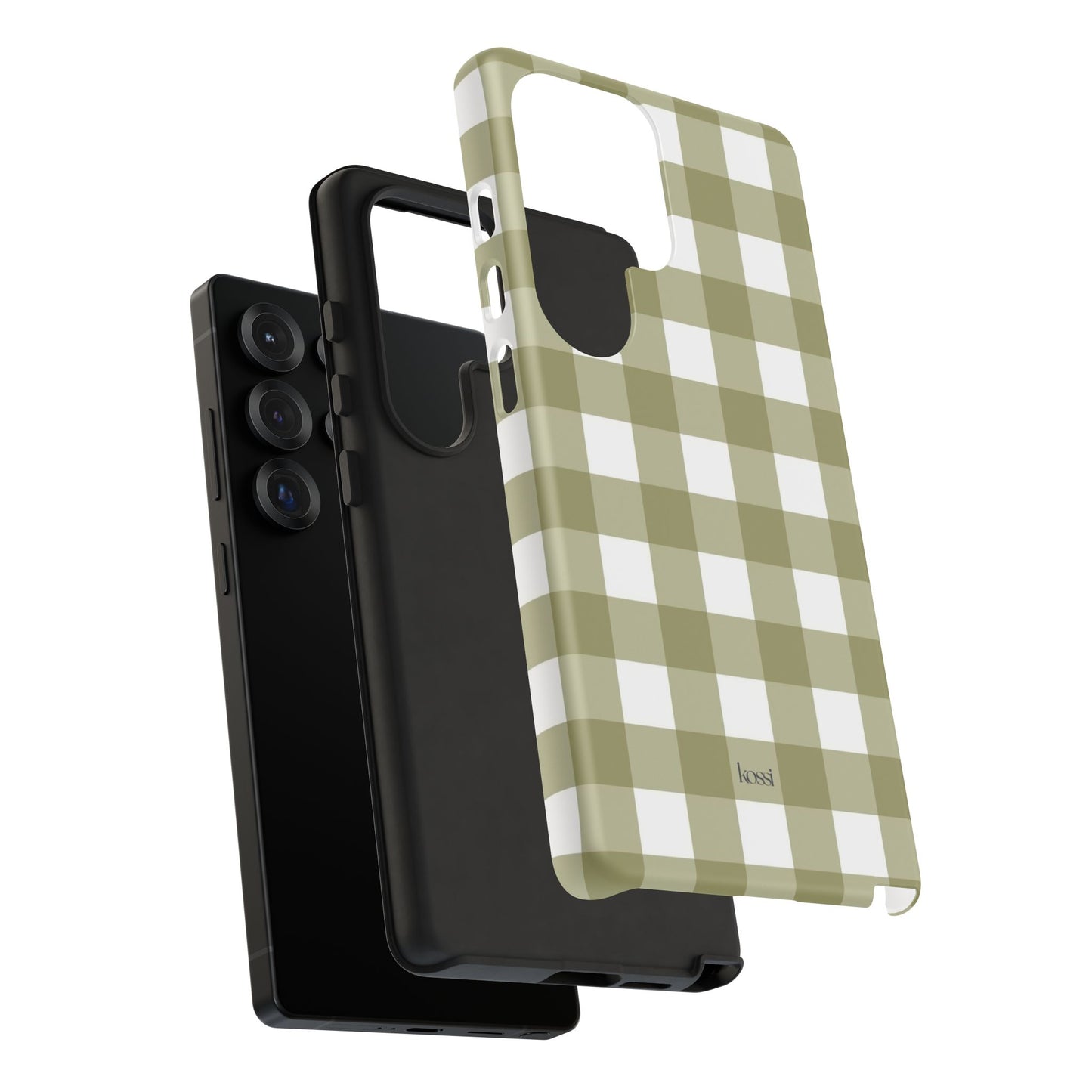 SWEET GINGHAM - Pressed Olive