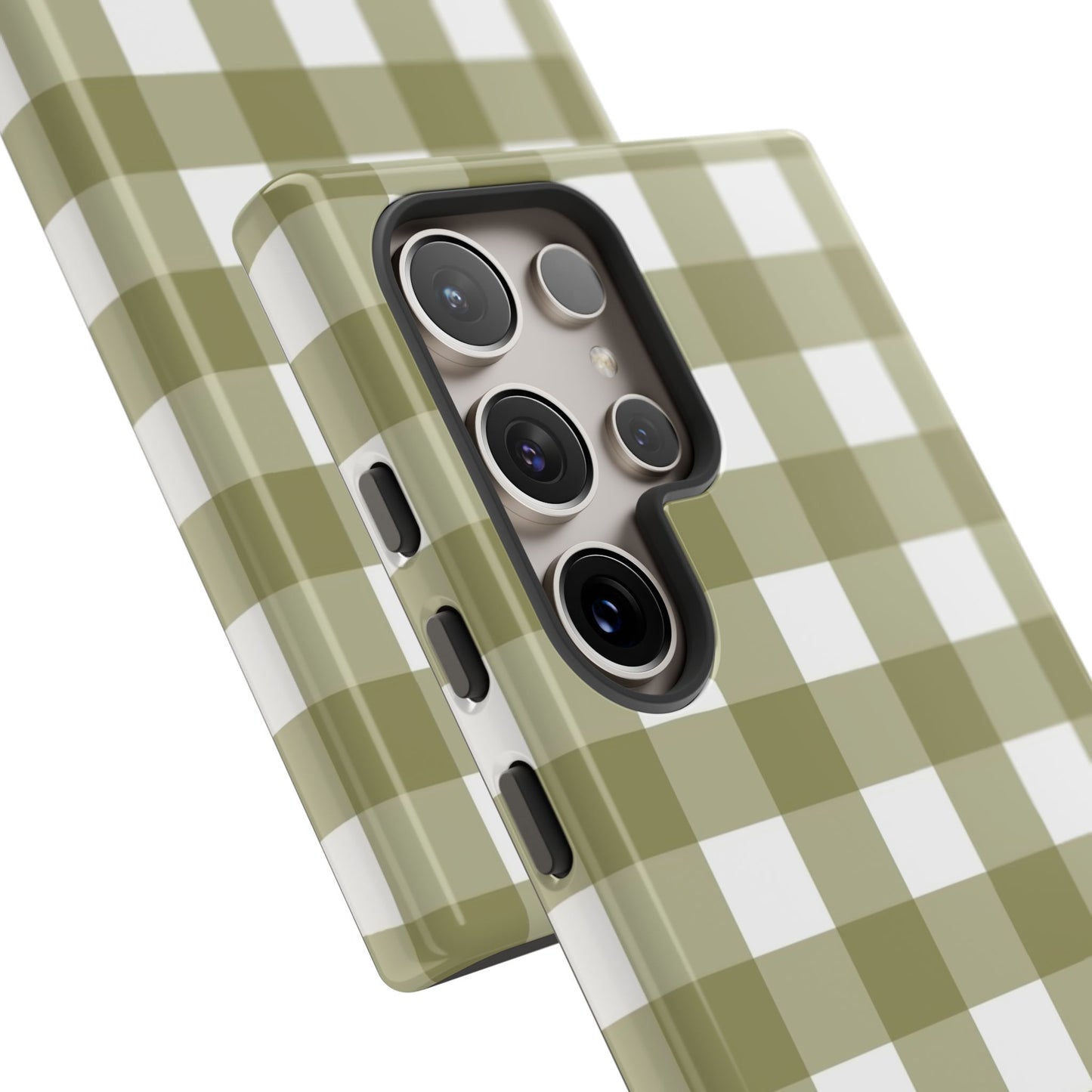 SWEET GINGHAM - Pressed Olive