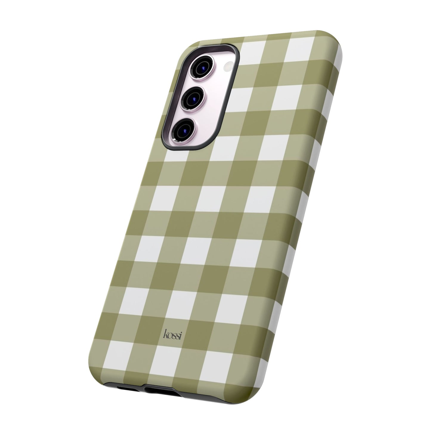 SWEET GINGHAM - Pressed Olive