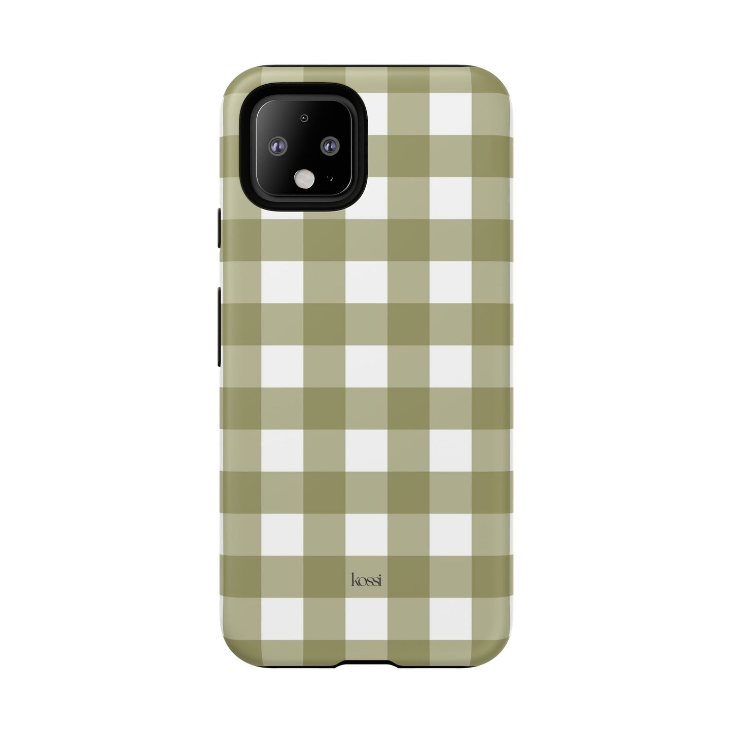 SWEET GINGHAM - Pressed Olive