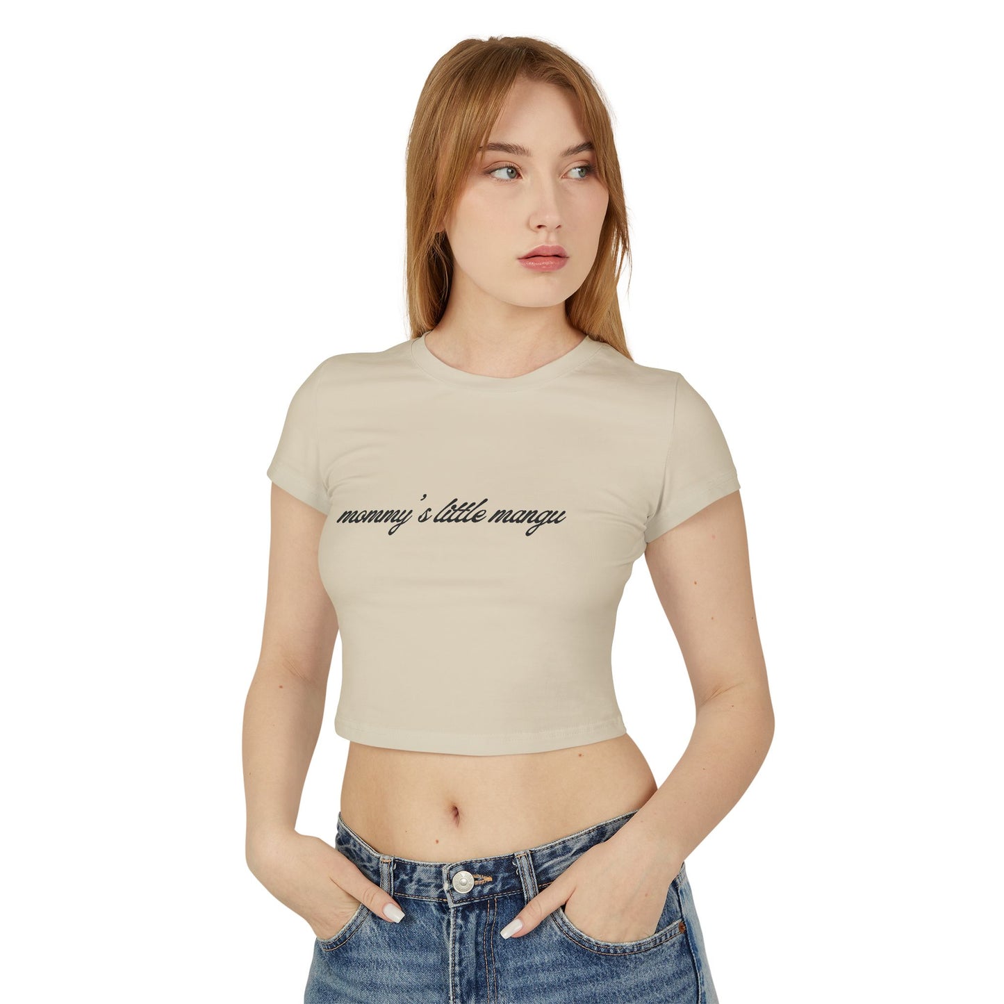 Kasa Kossi - Mommy's Little Mangu (Cropped Tee)