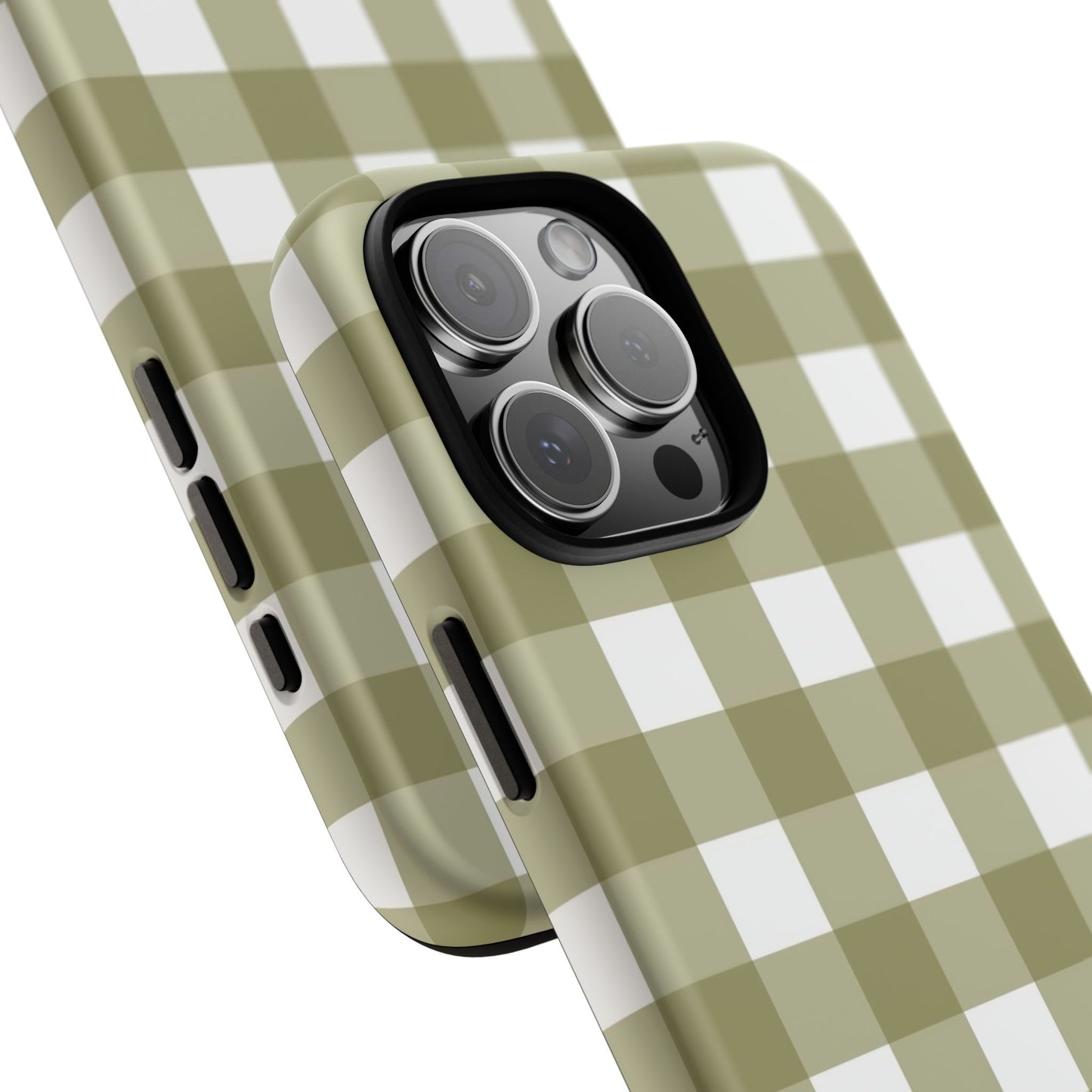 SWEET GINGHAM - Pressed Olive