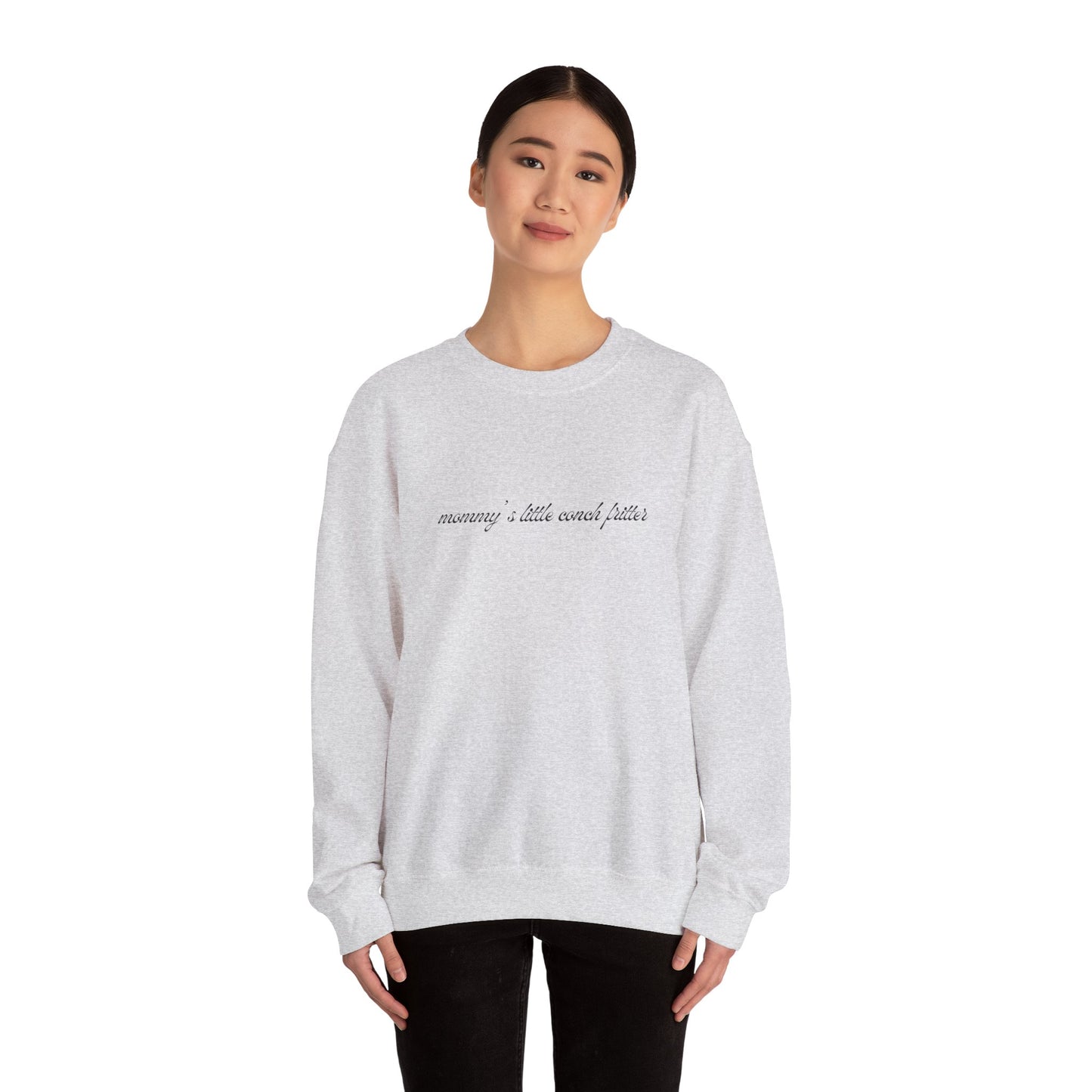 Kasa Kossi - Mommy's Little Conch Fritter (Unisex Crewneck Sweatshirt)