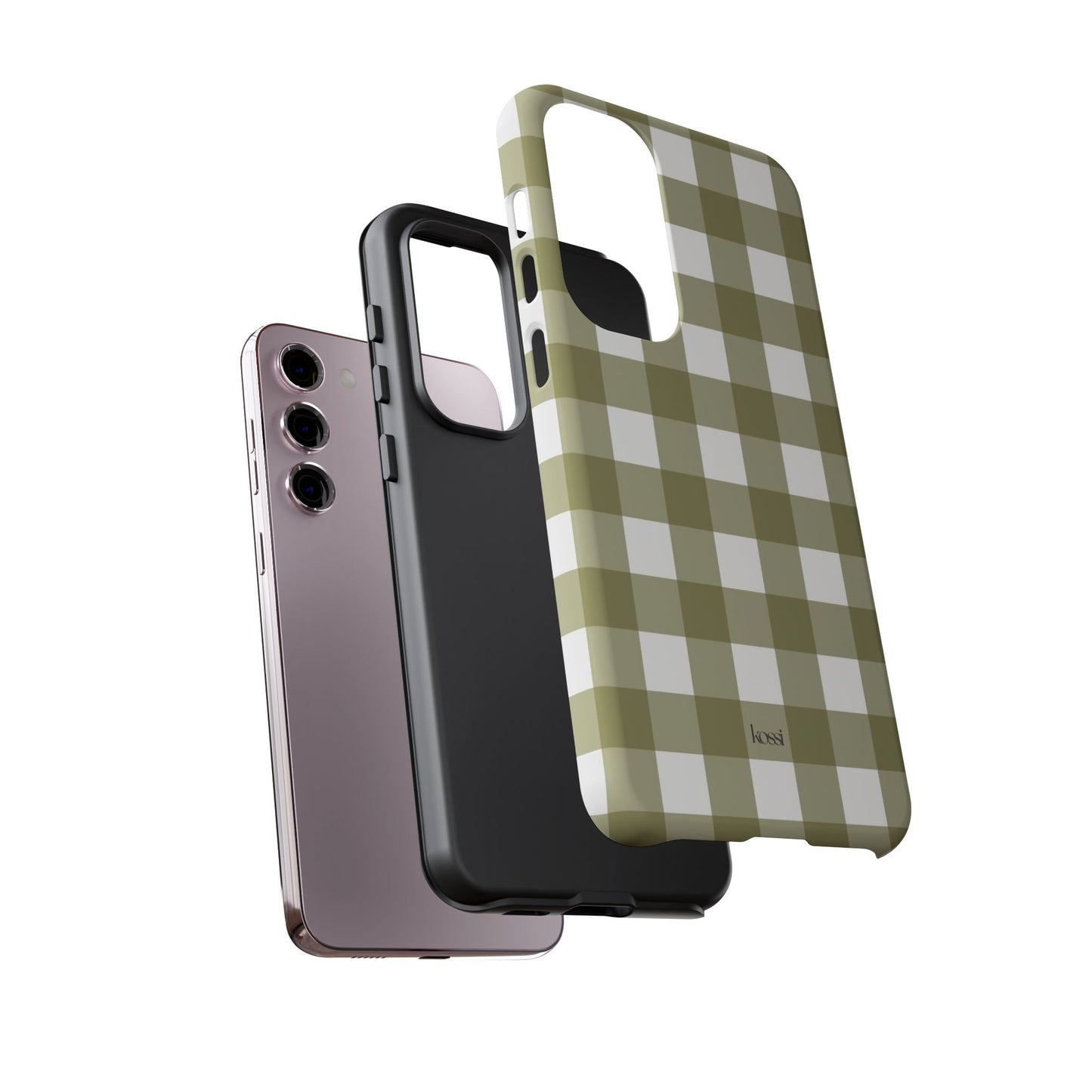 SWEET GINGHAM - Pressed Olive