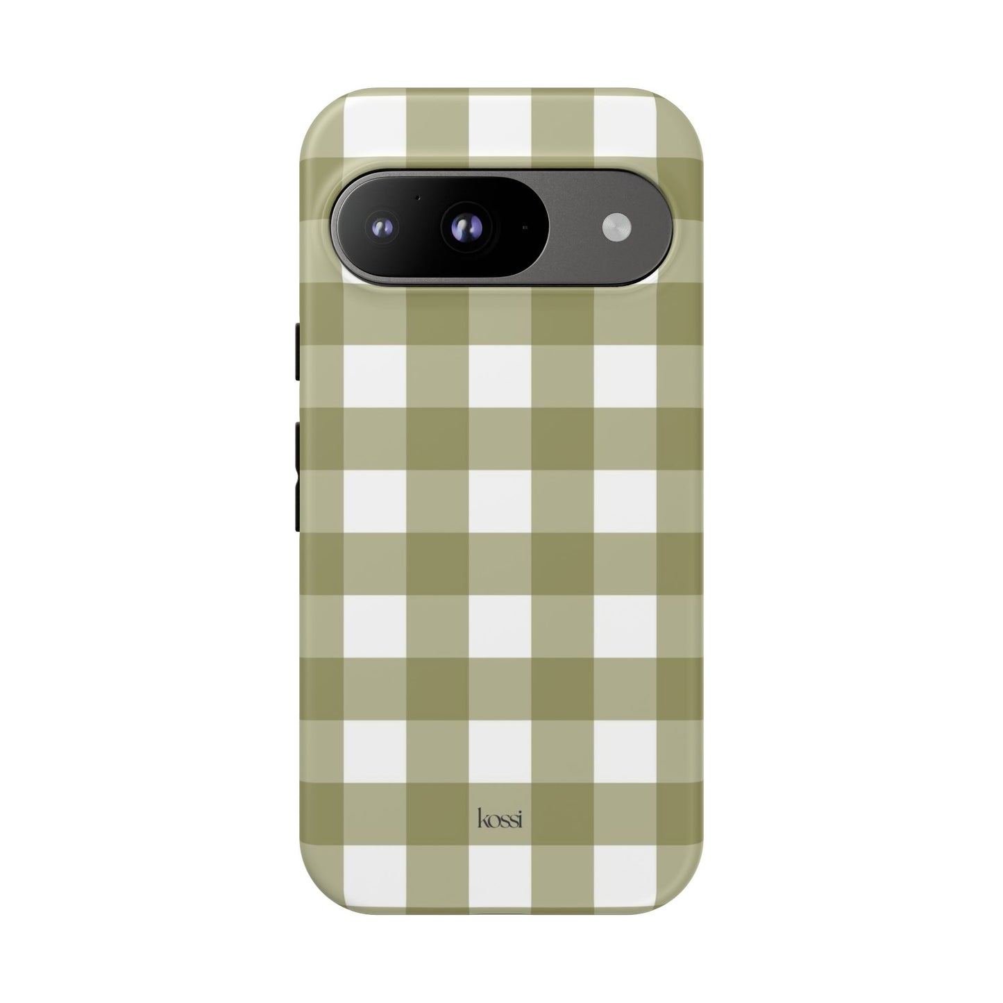 SWEET GINGHAM - Pressed Olive