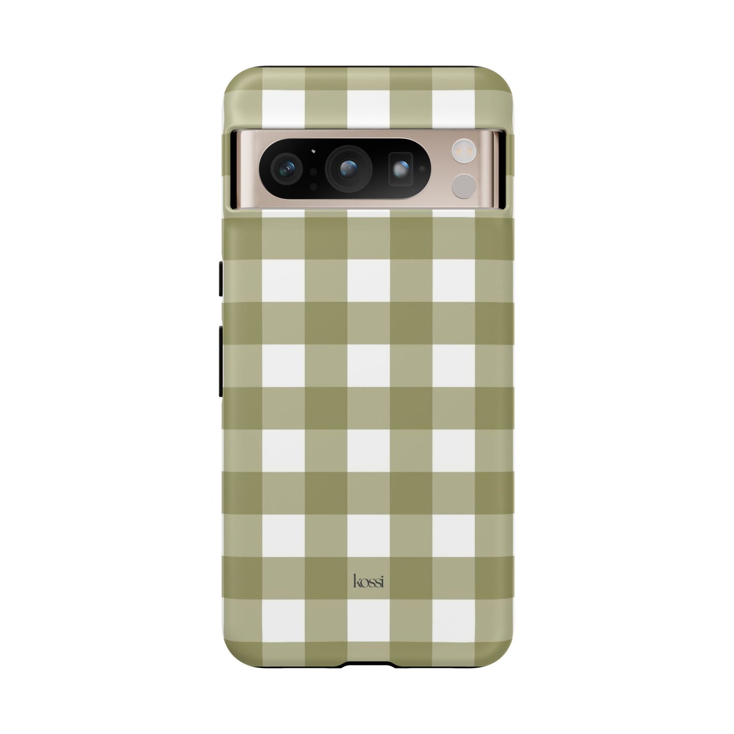 SWEET GINGHAM - Pressed Olive