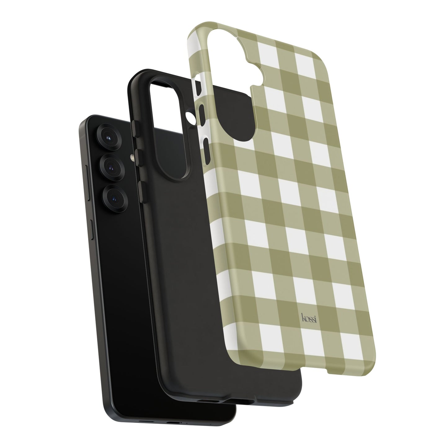 SWEET GINGHAM - Pressed Olive